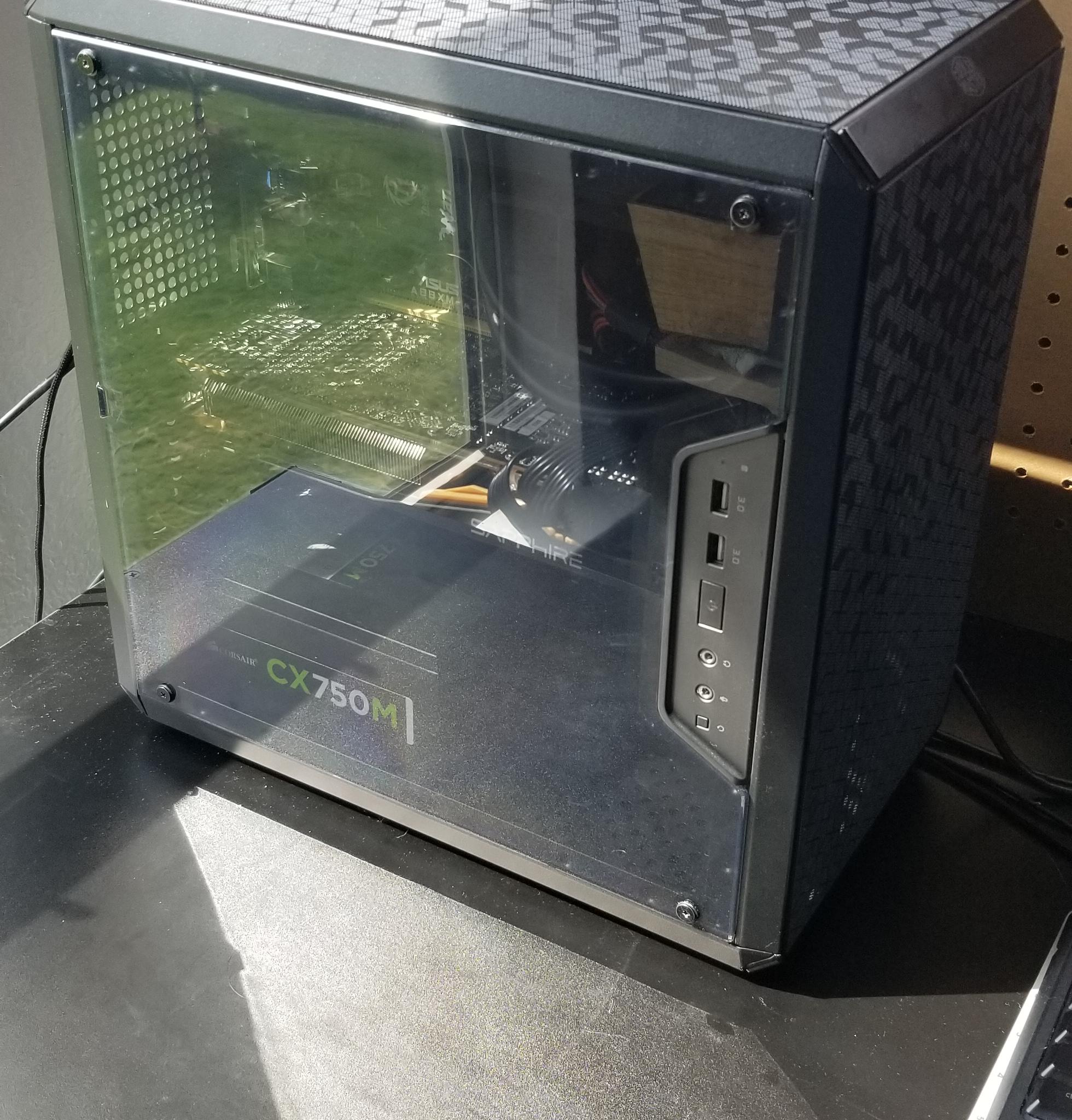 All AMD Budget Gaming Computer - Micro ATX - R9 290 - A10 7870K 4C 4T - 16Gb RAM - 1Tb HDD