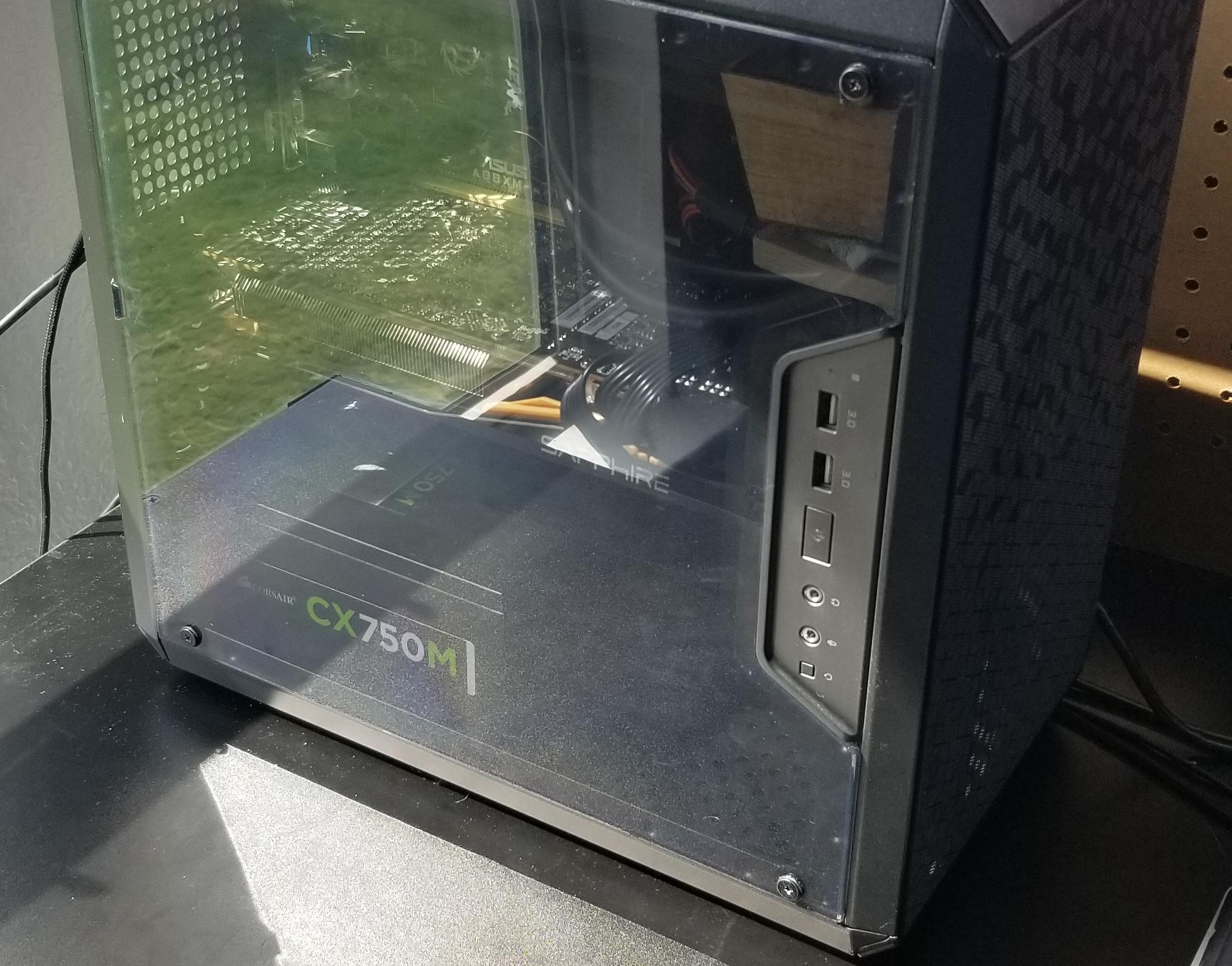 All AMD Budget Gaming Computer - Micro ATX - R9 290 - A10 7870K 4C 4T - 16Gb RAM - 1Tb HDD
