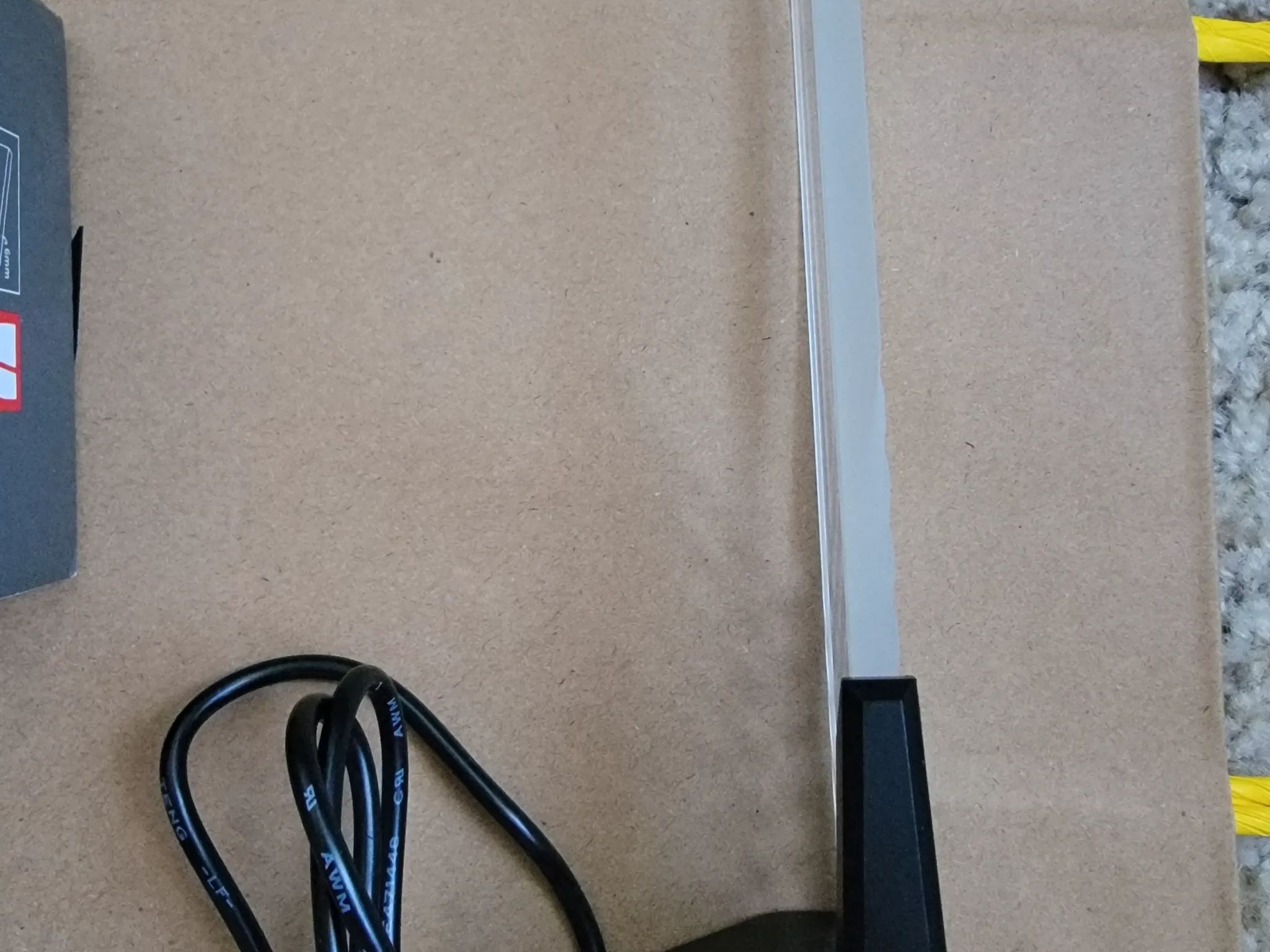 Cooler Master ARGB GPU Support Bracket Tempered Glass - Used