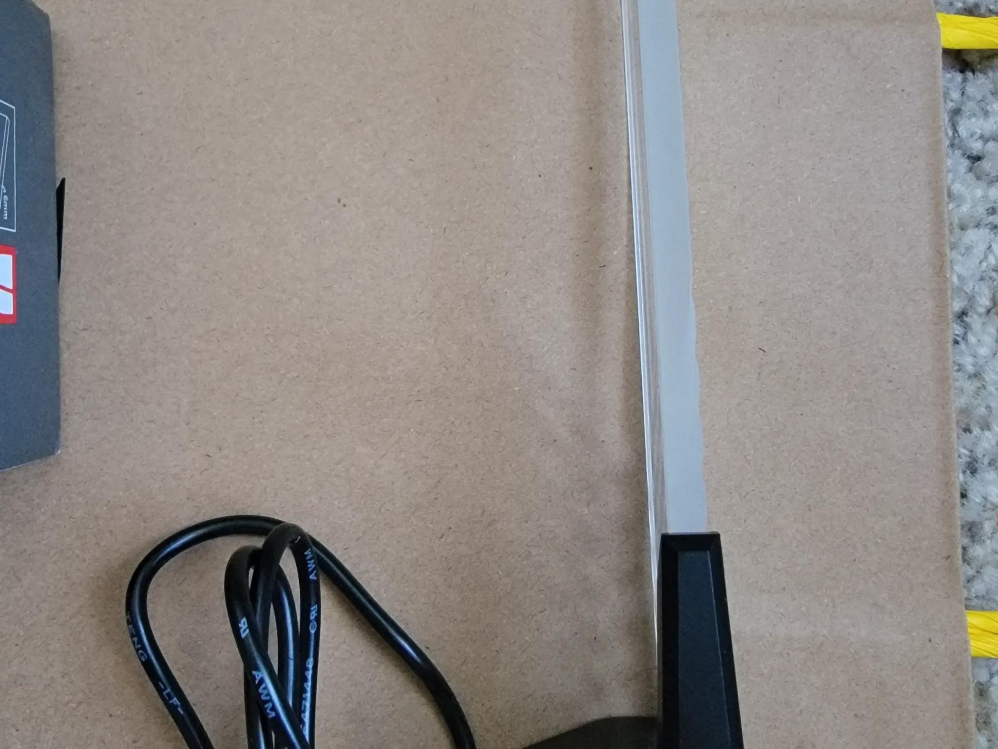 Cooler Master ARGB GPU Support Bracket Tempered Glass - Used