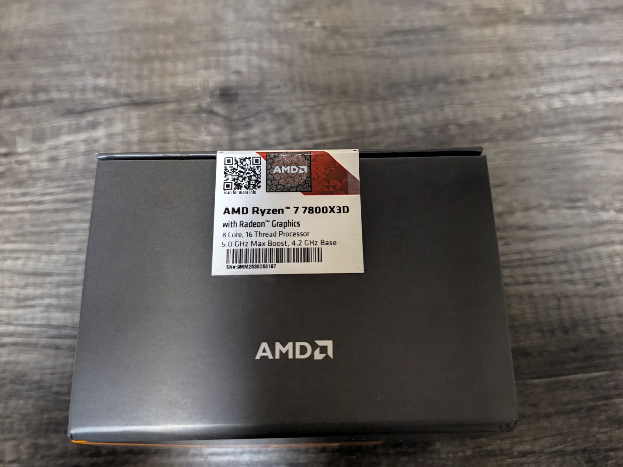 AMD Ryzen 7 7800X3D - Sealed, Brand New in Box