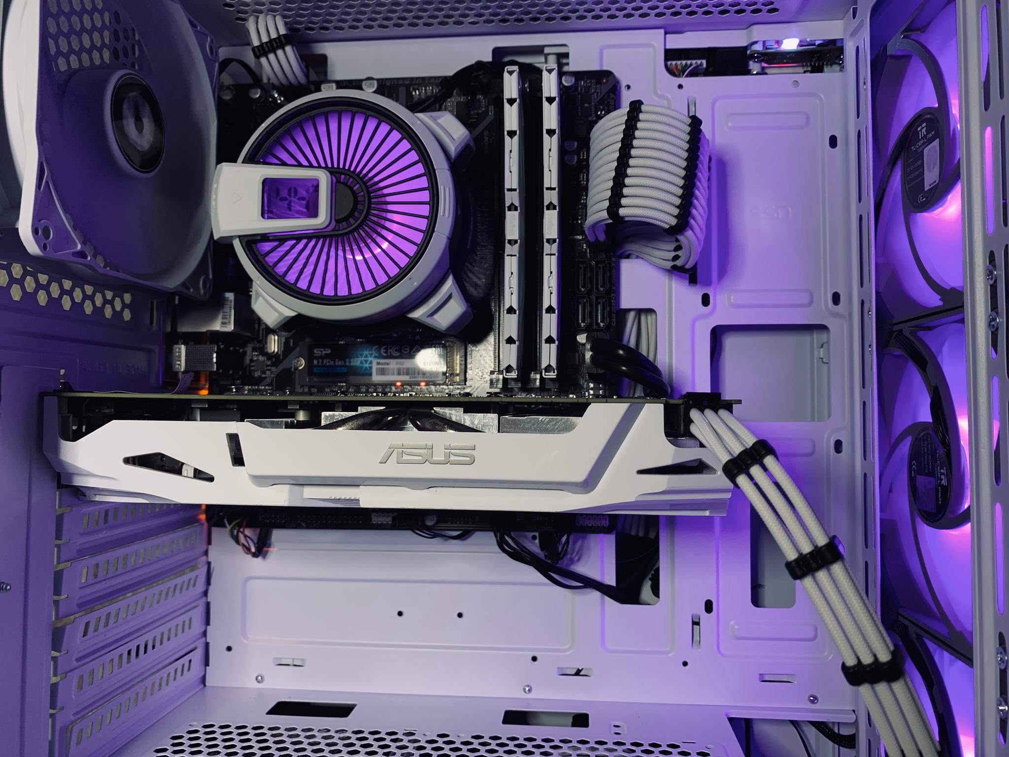 Entry Level White Gaming PC (i3 8300 + GTX 1060 6gb)w/ wifi