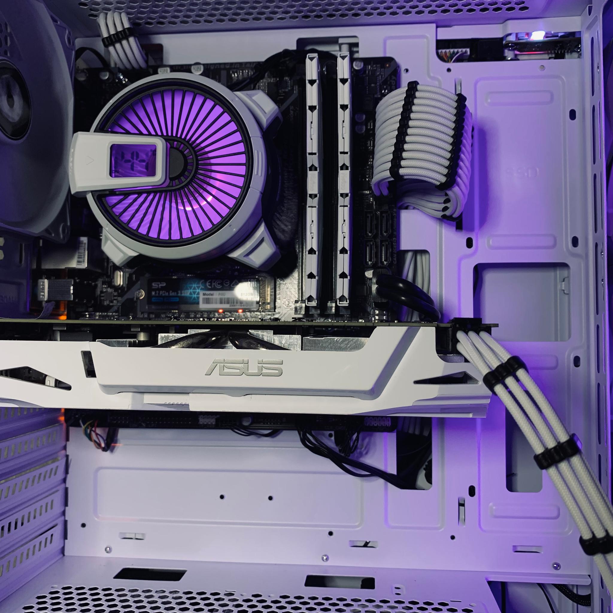 Entry Level White Gaming PC (i3 8300 + GTX 1060 6gb)w/ wifi