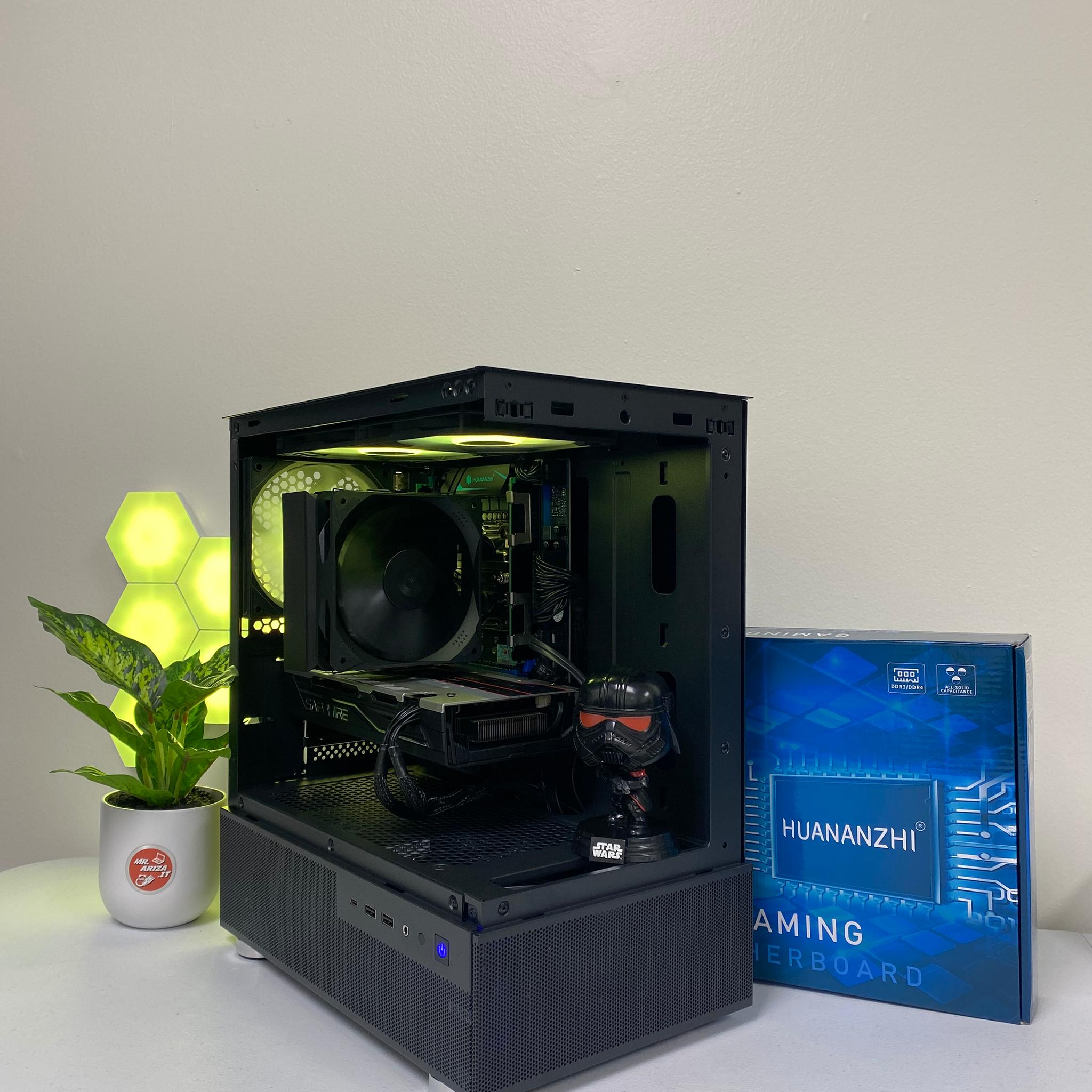 RX 580 - Xeon (12 Cores - 24 Threads) -🌟 "Black Edition Gaming Rig" 🌟