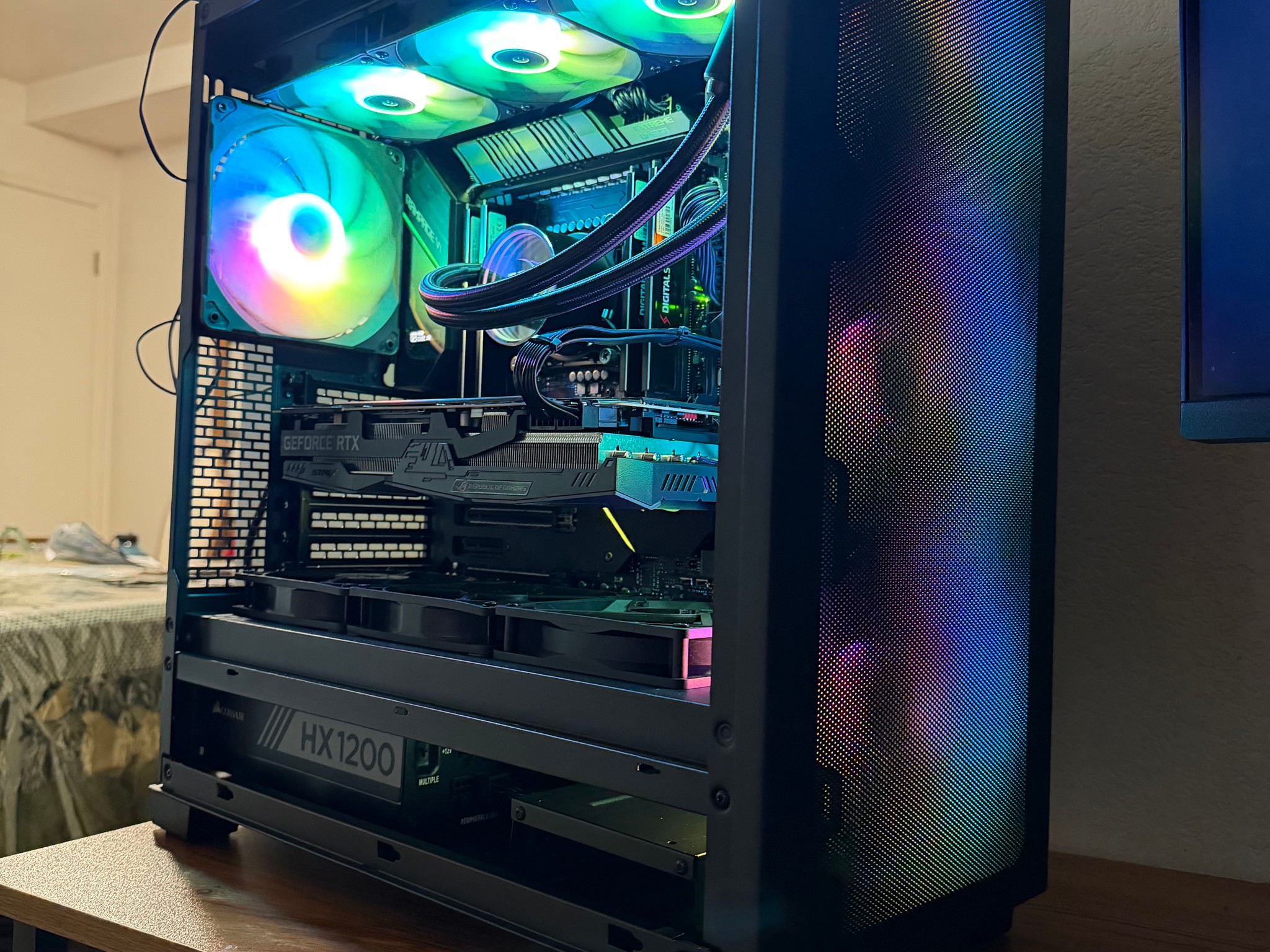 Intel [HEDT] ROG STRIX themed PC! 10980XE | 64GB DDR4 | 2080Ti | 1.5TB SSD Storage | Free Shipping!