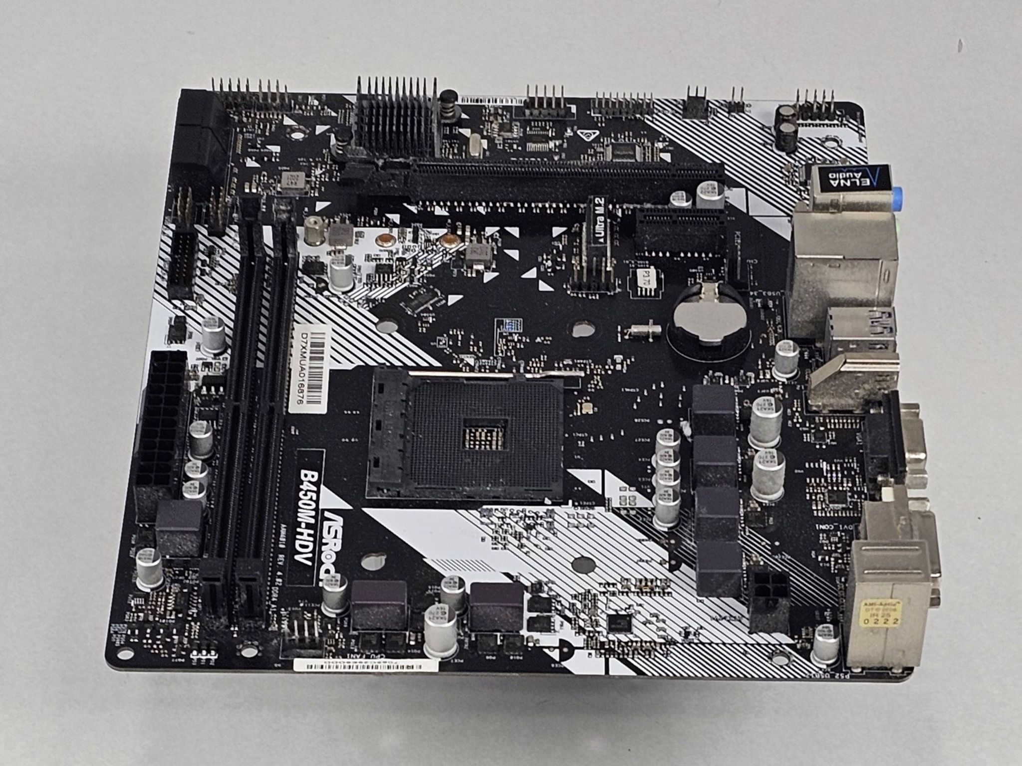 ASRock B450M-HDV AMD AM4 DDR4 mATX Motherboard