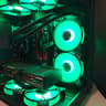 Dark Side Liquid cooled RIG Intel inte 14 Core / 64GB DDR4 / 1TB SSD / RTX 4060