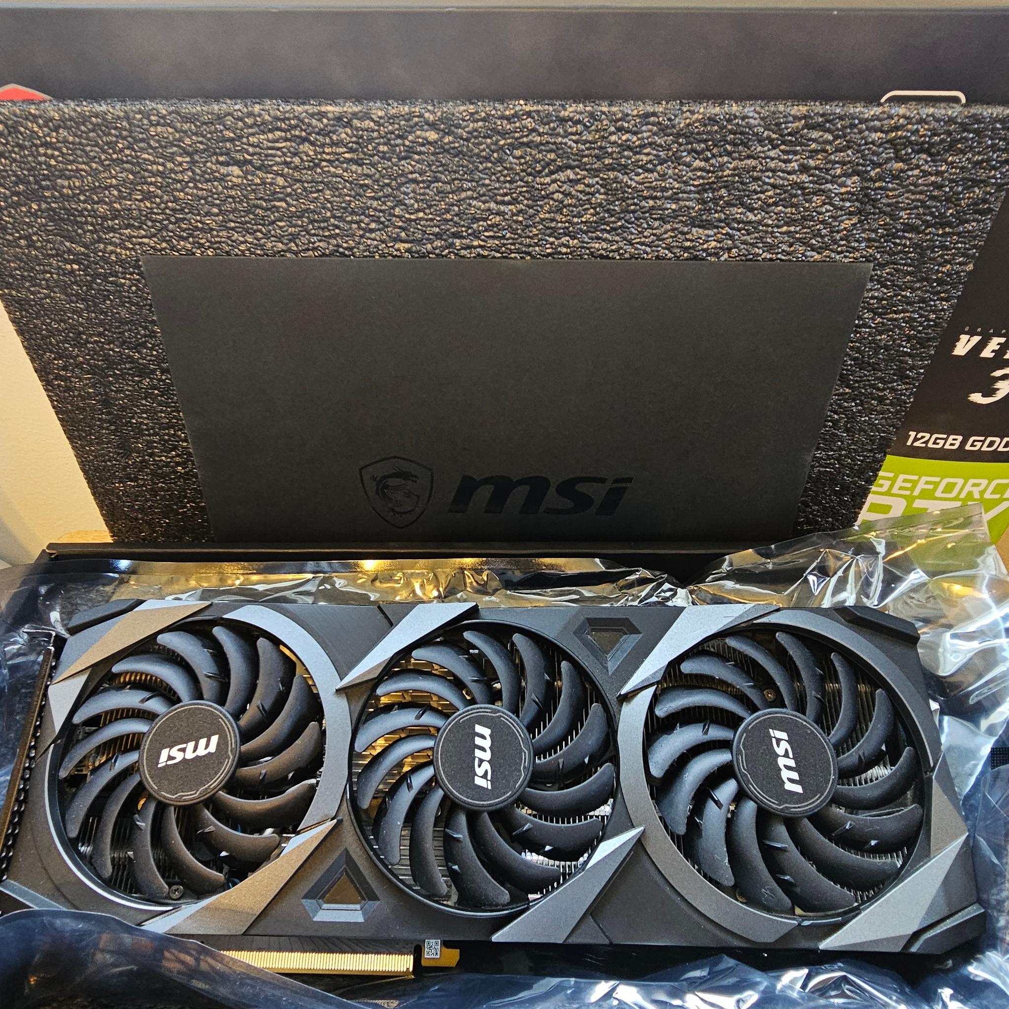 MSI GeForce RTX 3060 Ventus 3X 12G OC
