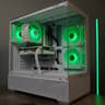 🤍ALL WHITE🤍 Starter GAMING MACHINE 🧡RX 580 2048SP 🧡 Ryzen 5 5500 | 32GB | 1TB...