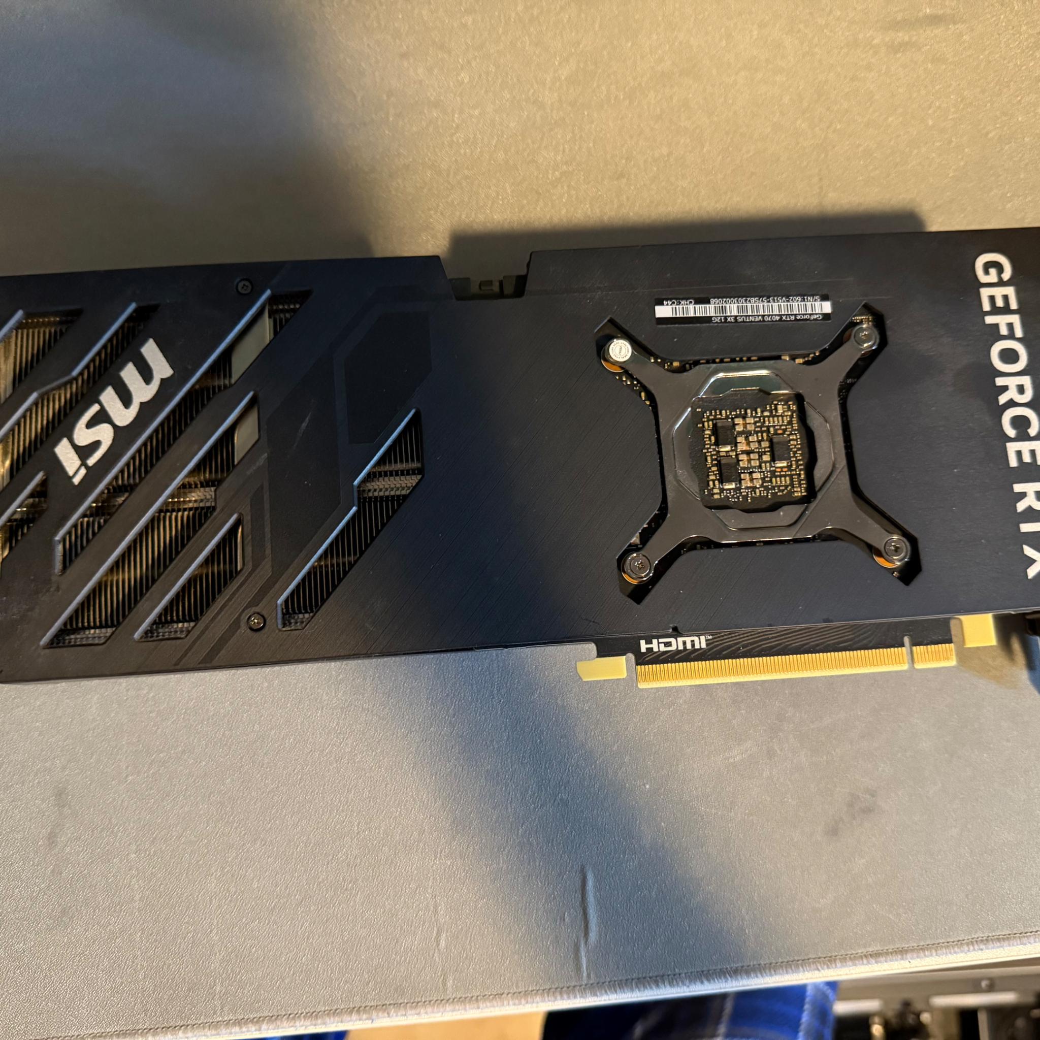 MSI VENTUS 3X GeForce RTX 4070 12GB GDDRX6