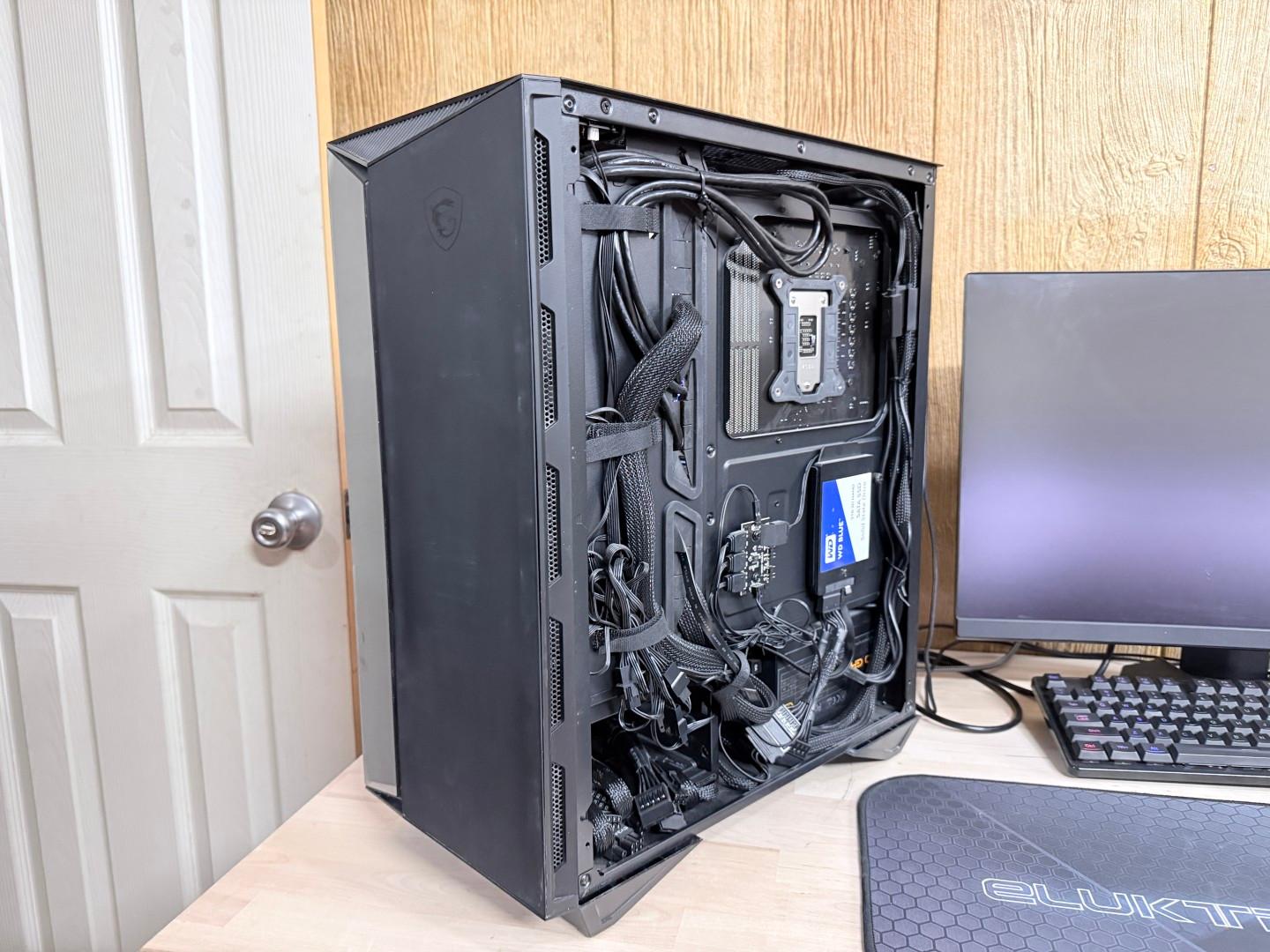 Intel i9 10850K, 32 GB 3200 MT/s, EVGA 3060 Ti 8GB, 1TB NVME, 2TB SATA SSD, EVGA 850 Watt PSU