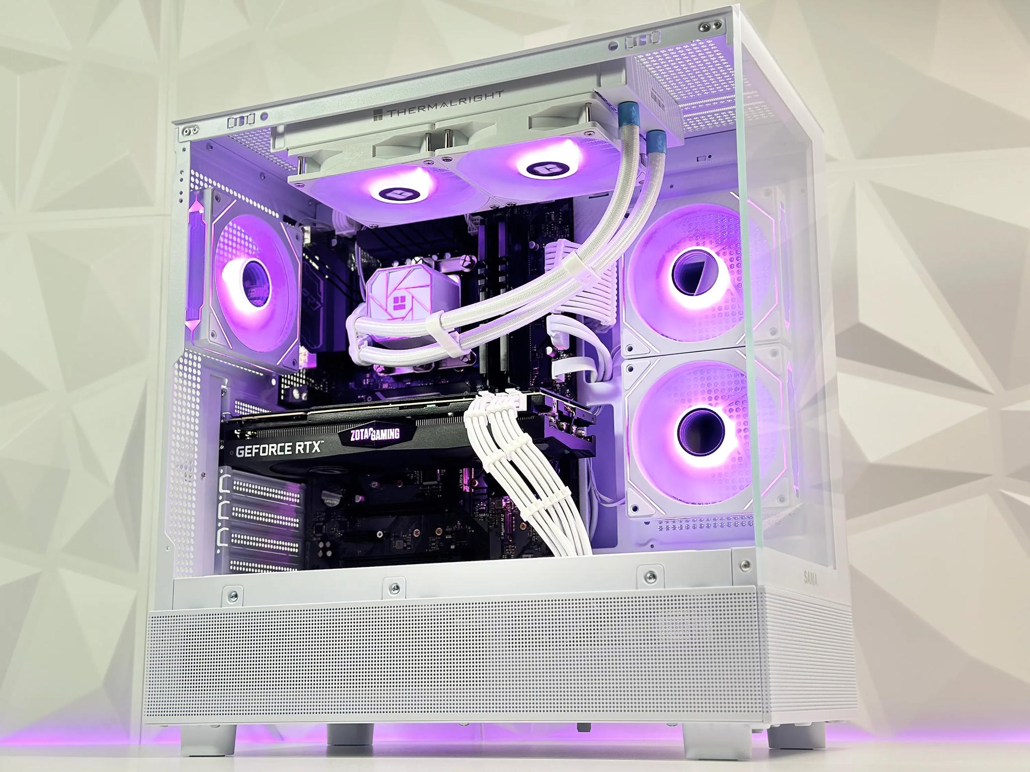 ⛄🌨️Liquid Cooled Gaming PC🚀Nvidia RTX 2080 8GB🚀Intel i7 10700 8 core🚀32GB DDR4🚀1TB NVME