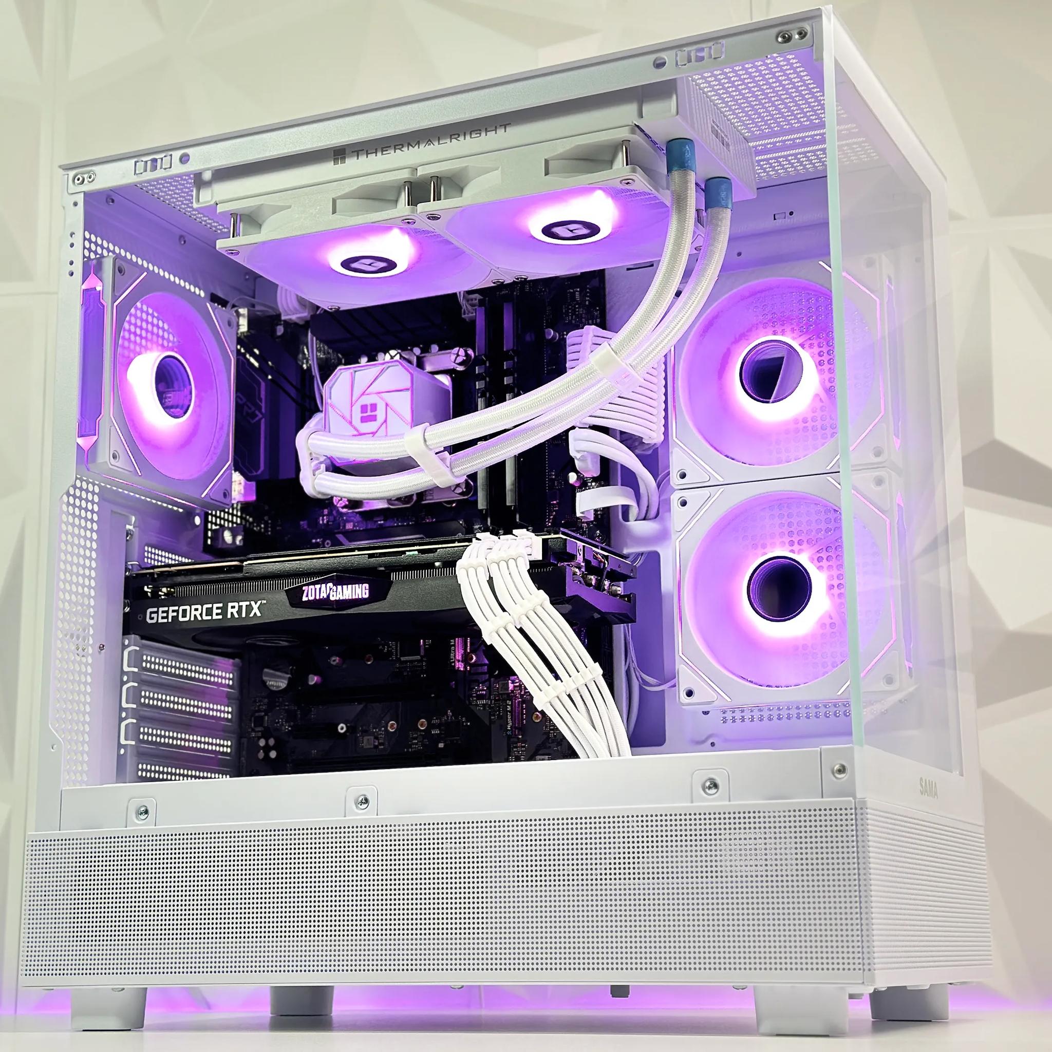 ⛄🌨️Liquid Cooled Gaming PC🚀Nvidia RTX 2080 8GB🚀Intel i7 10700 8 core🚀32GB DDR4🚀1TB NVME