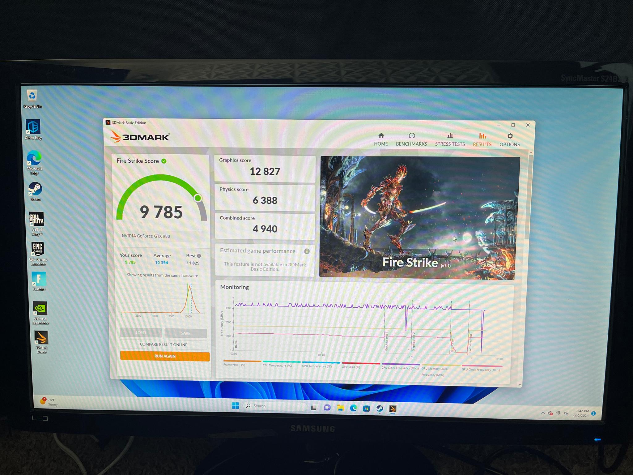 PNY Nvidia GeForce GTX 980 4GB Graphics Card