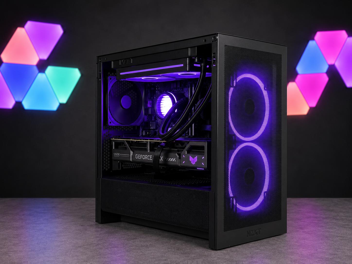 🔮ULTRAVIOLET Gaming PC | RTX 5070 | I7-14700KF | 16GB RAM | 1TB NVME | FREE SHIPPING