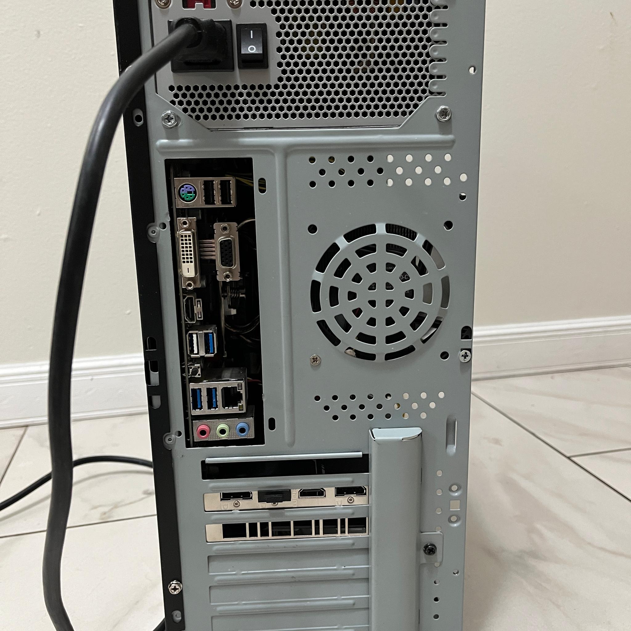 NVIDIA RTX 2060S,AMD Ryzen 5 3600,16GB RAM, 1.6TB Storage,Gaming PC w/ Wi-Fi & BT(Minor Case Damage)