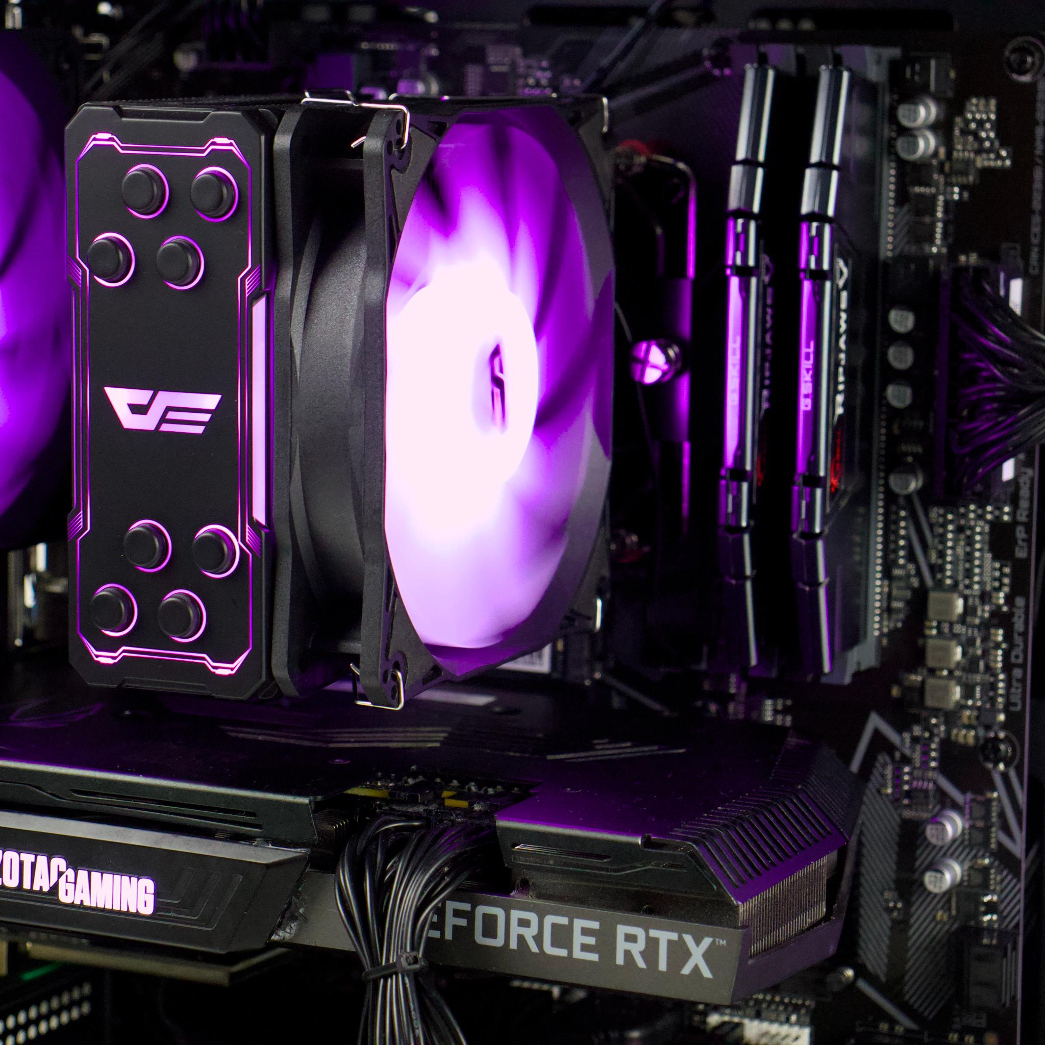 RGB Gaming PC 🔥RTX 3070, Ryzen 5 5500, 16GB RAM, 1TB NVMe SSD, WiFi, BlueTooth 🔥 1440P/1080P Beast