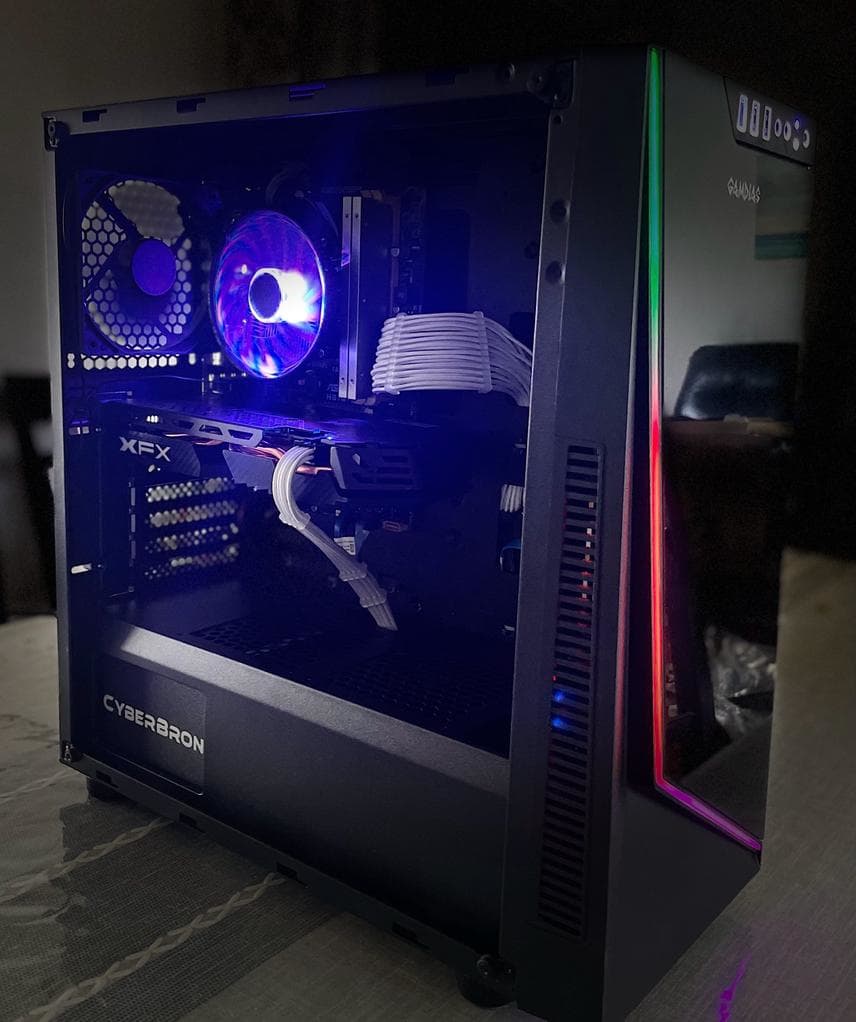 110+FPS Esports |  Intel i5, Radeon RX 580, 16GB RAM, 512GB SSD, RGB budget Gaming PC