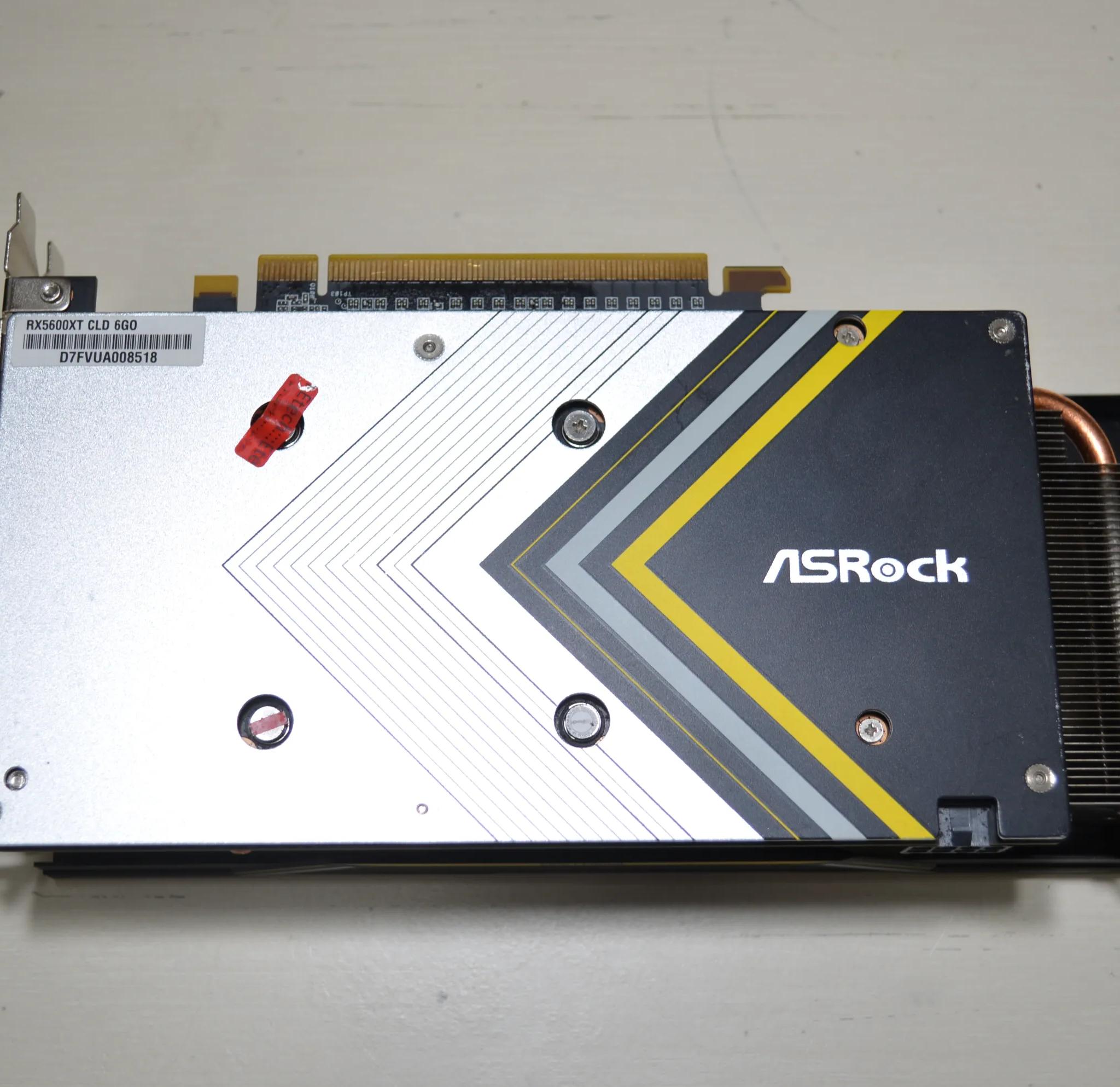 ASRock Rx 5600 XT 6gb GDDR6 Graphics Card