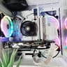 i7 Value Gaming PC | ⚙️RX580 | All White✨ |
