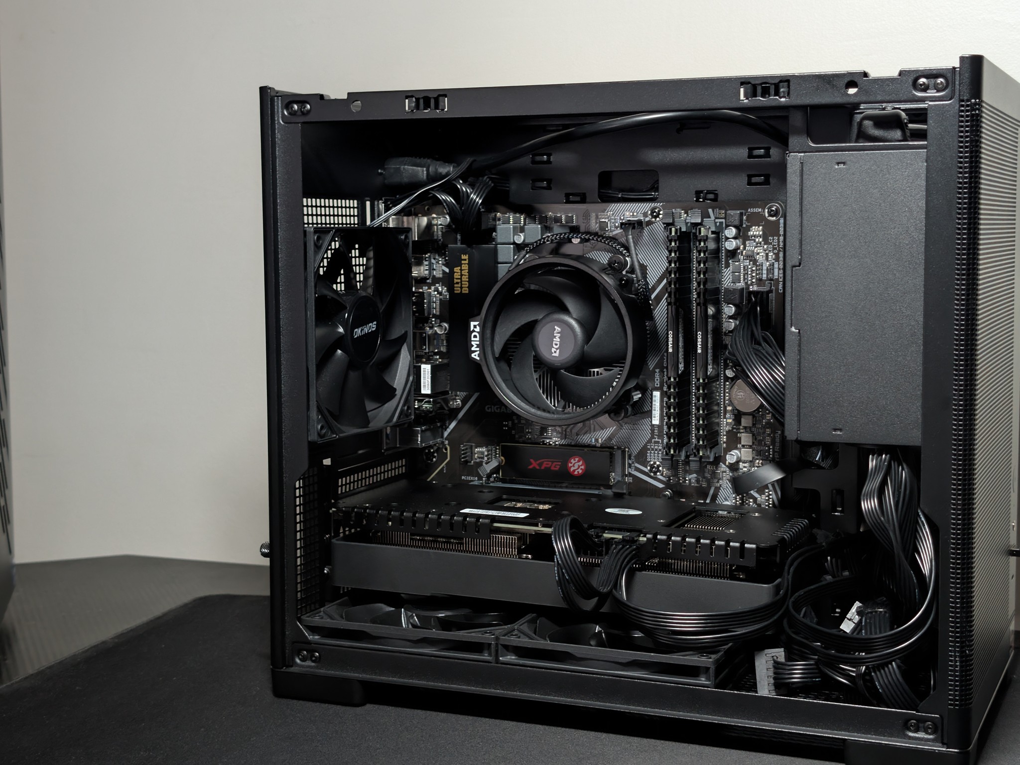 RTX 3070|Entry level 1440p Gaming pc!!|Ryzen 5 5500| All black out◼️◼️◼️