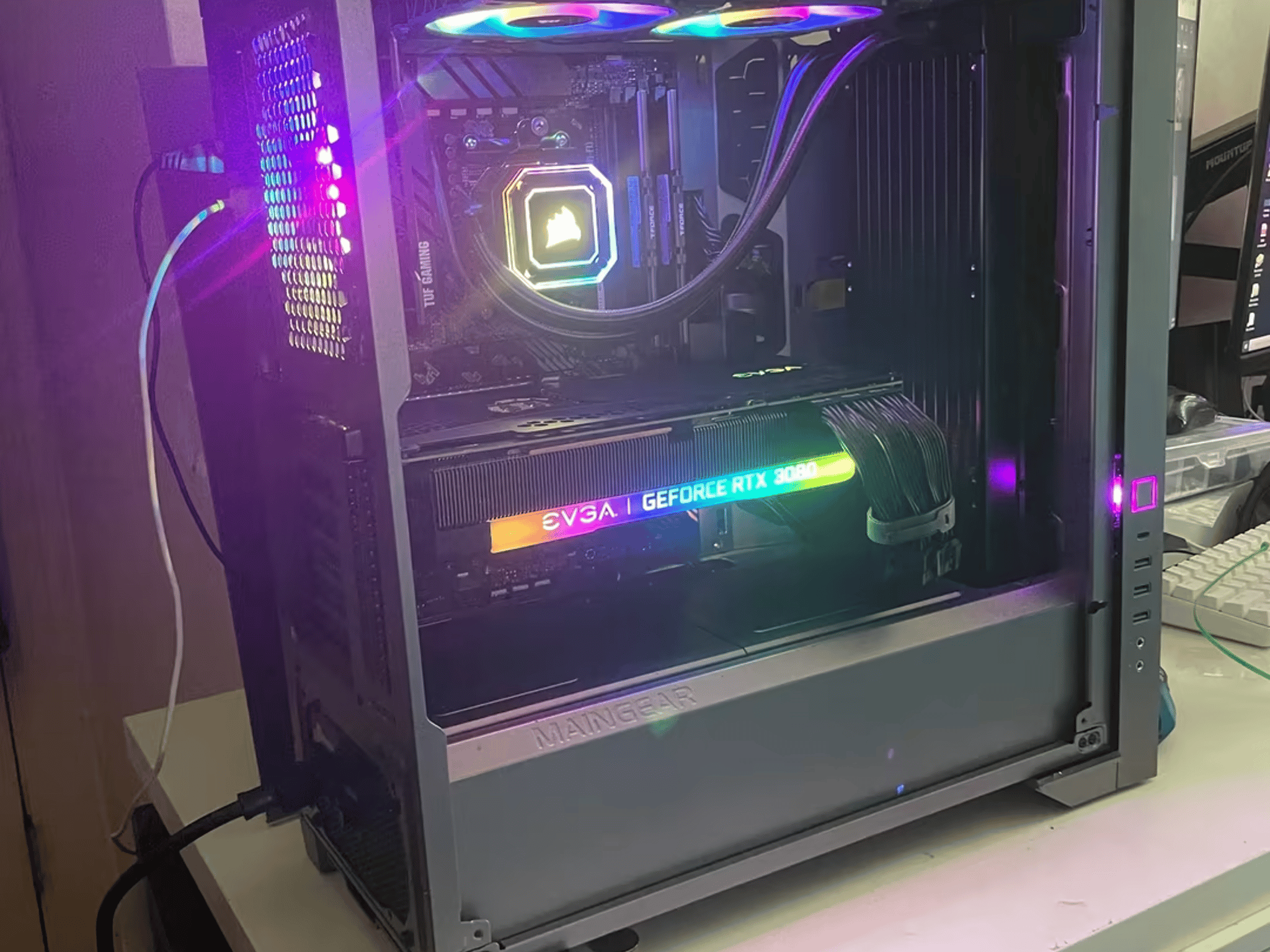 High End Gaming Computer RTX 3080 10Gb + Ryzen 7 5800X
