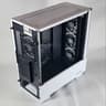 White CyberPower RGB PC Case w\ 4 RGB Fans