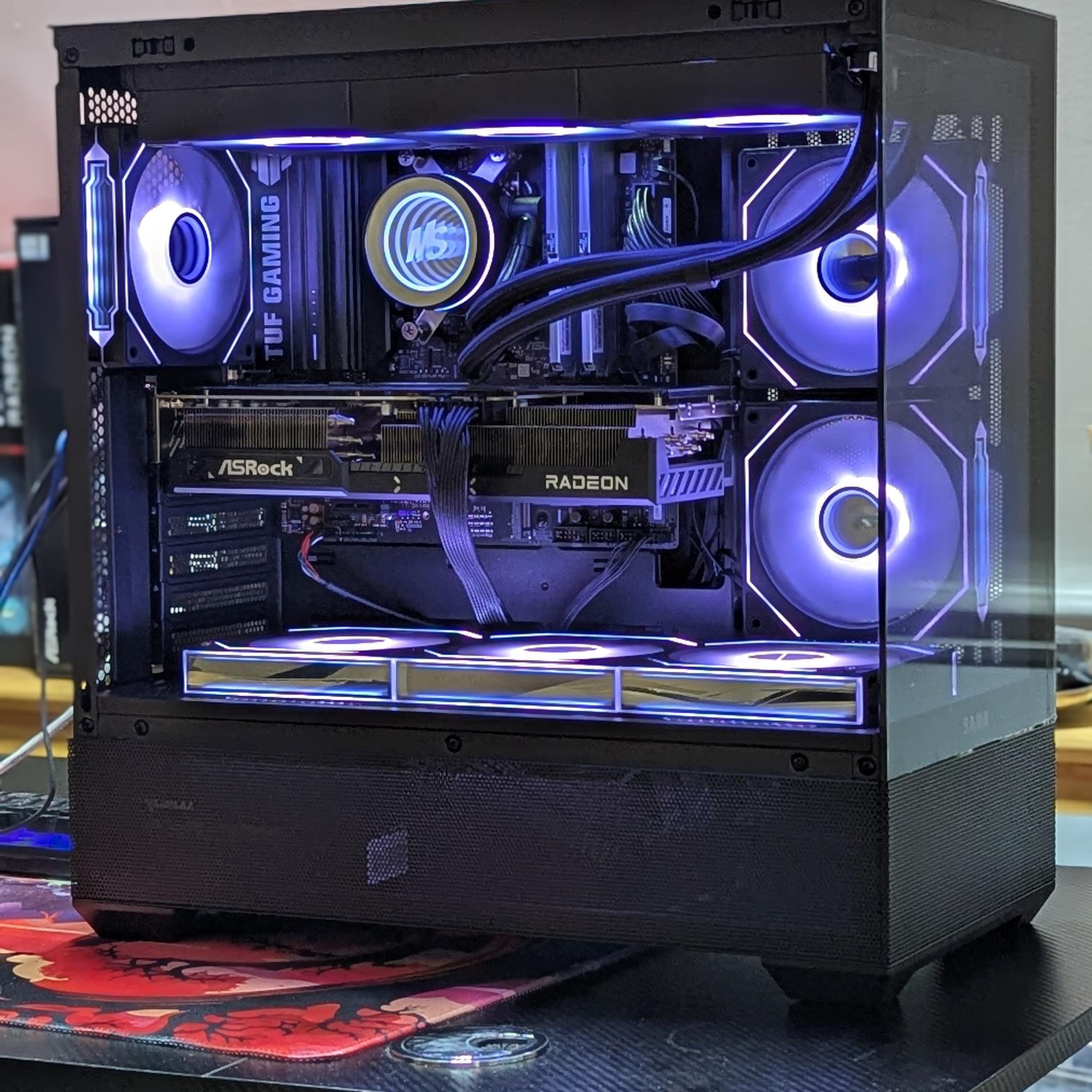 AMD Ryzen 7 9800X3D|AMD Radeon RX 9070 XT|32 GB DDR5 6000|2.5 TB NVME SSD M.2|Windows 11 PRO Active