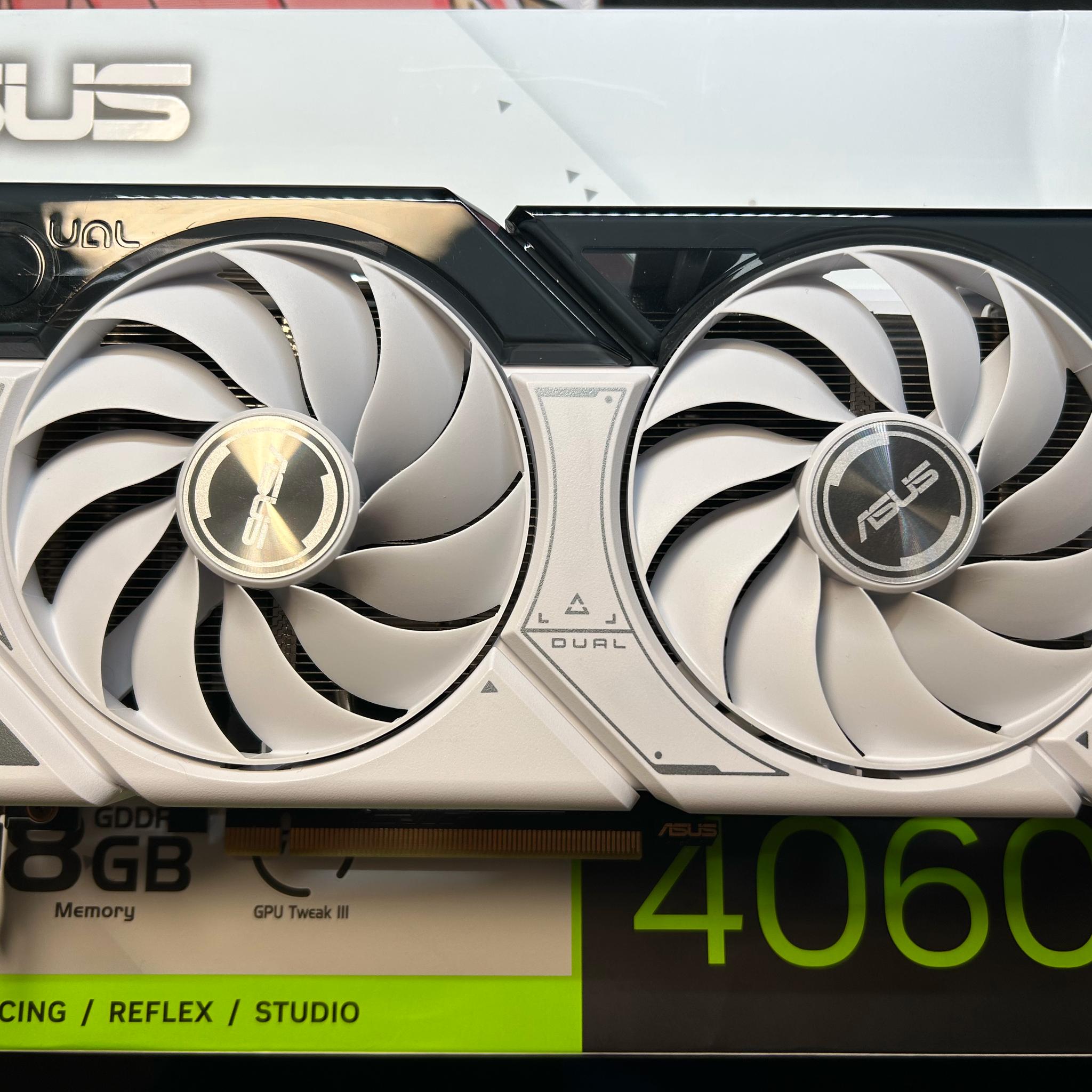 ASUS Dual GeForce RTX 4060 White OC Edition
