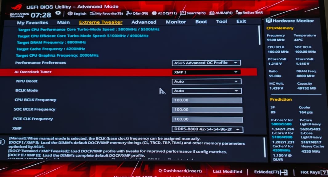 Motherboard Cpu Combo. 270K SP89+Asus Rog Maximus Z890
