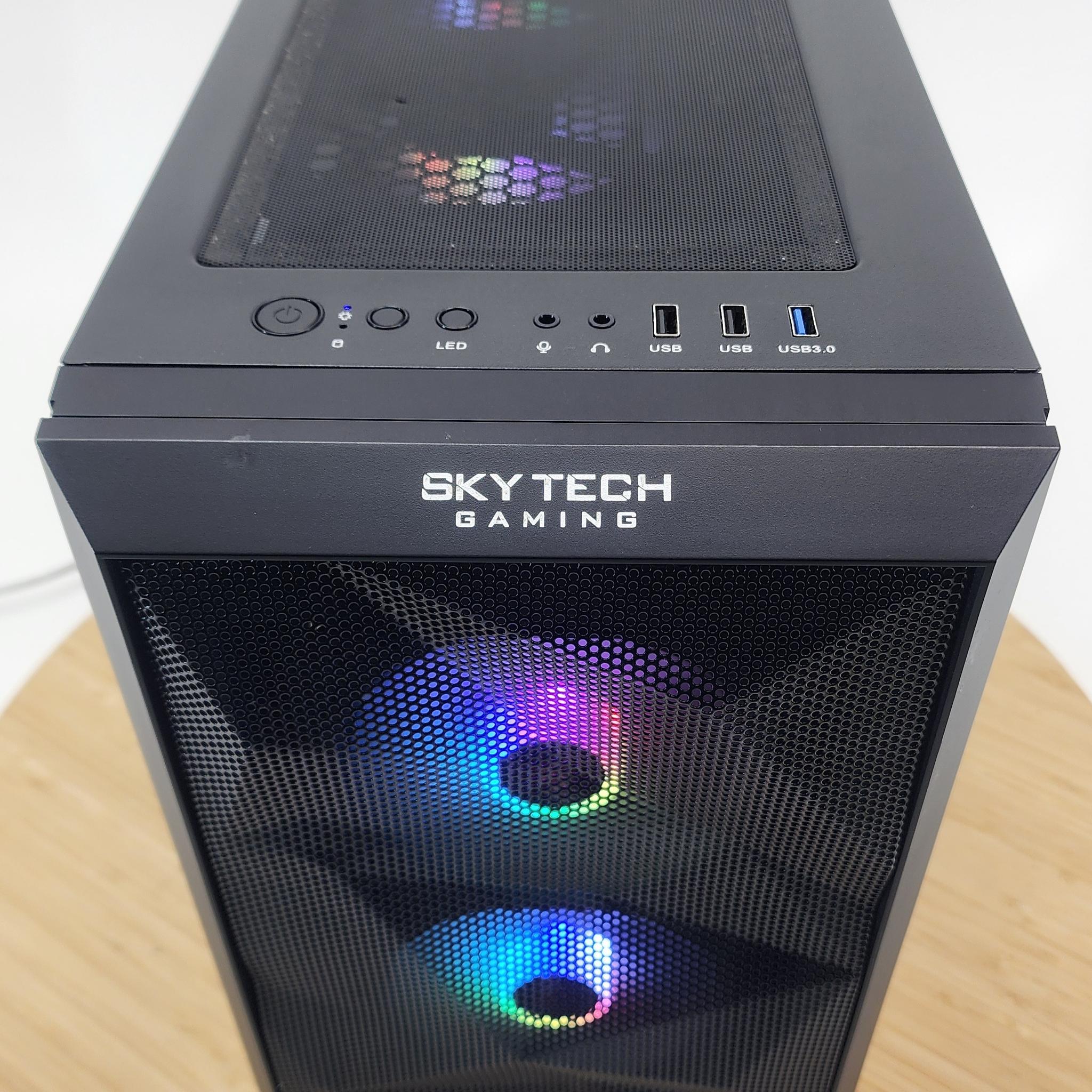 Gaming PC Ryzen 3 2300X 16GB RAM 256GB SSD + 1TB HDD RX 580 8GB Windows 11 Computer