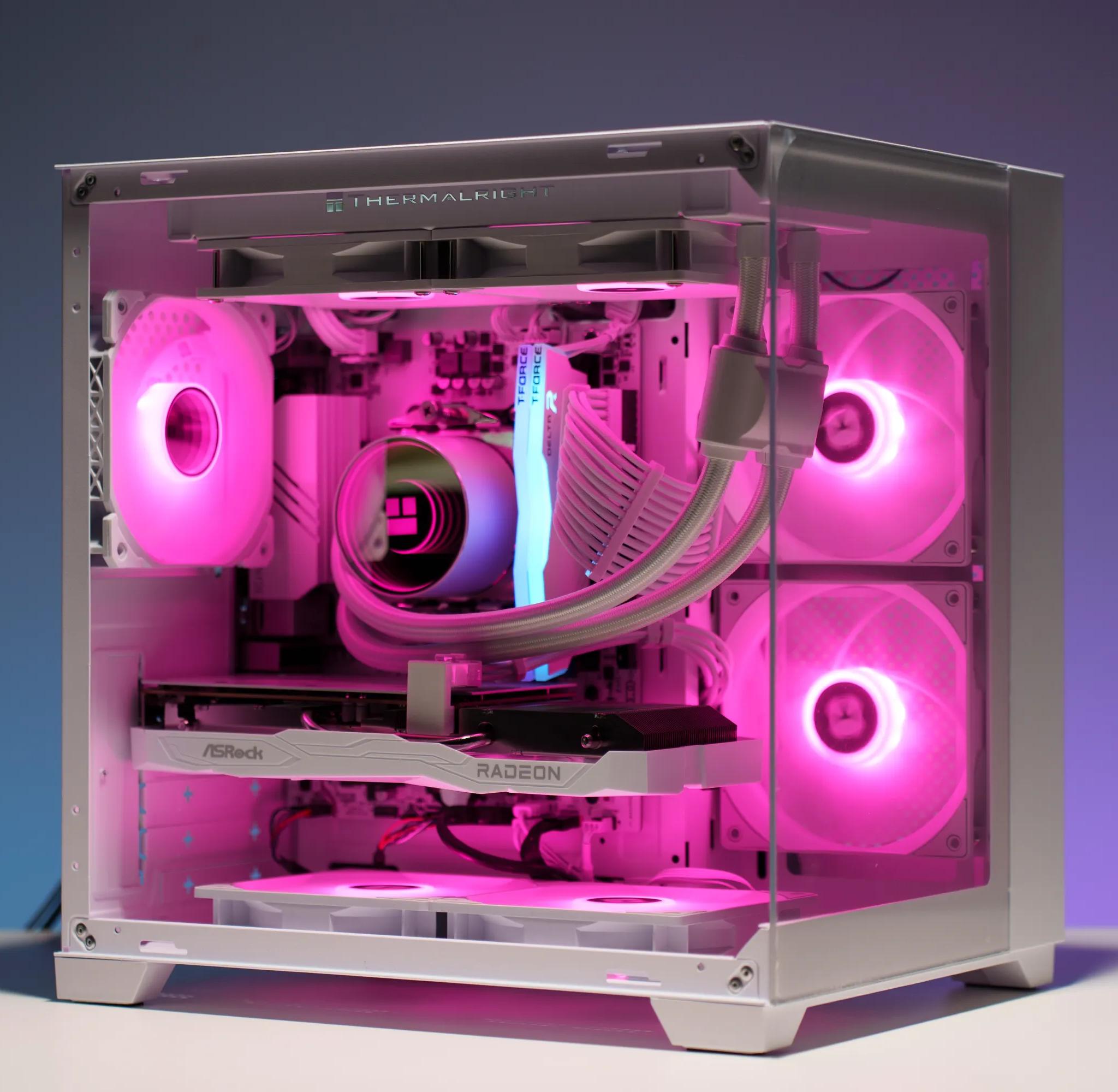 All White Gaming PC | Ryzen 5 5600x | RX 6600 | 16GB DDR4 3600MHz | 1TB m.2