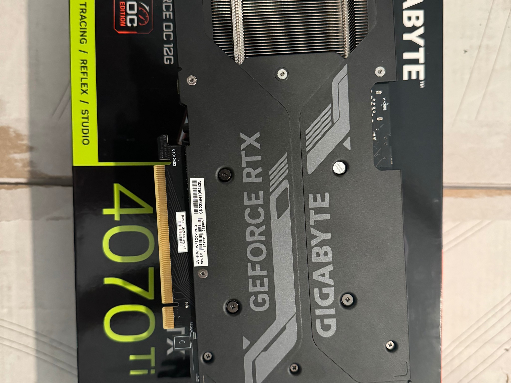 Gigabyte Windforce 4070TI