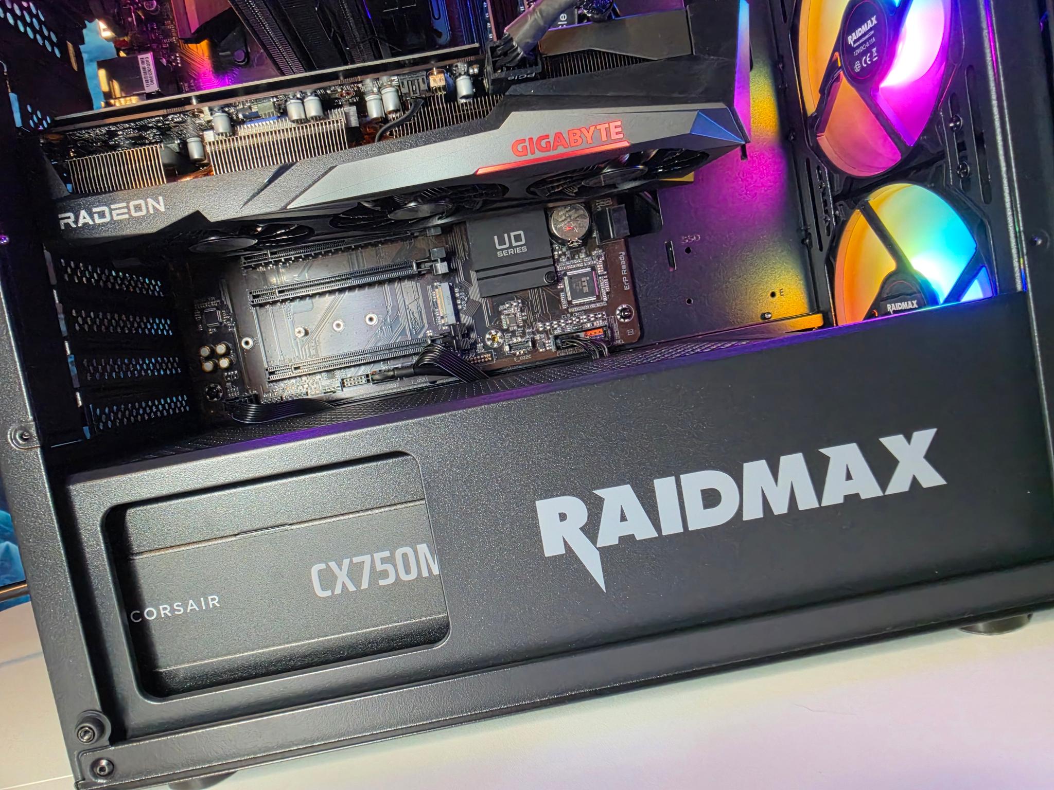Gigabyte RX 7600 8gb + Ryzen 5600x PC Build #99