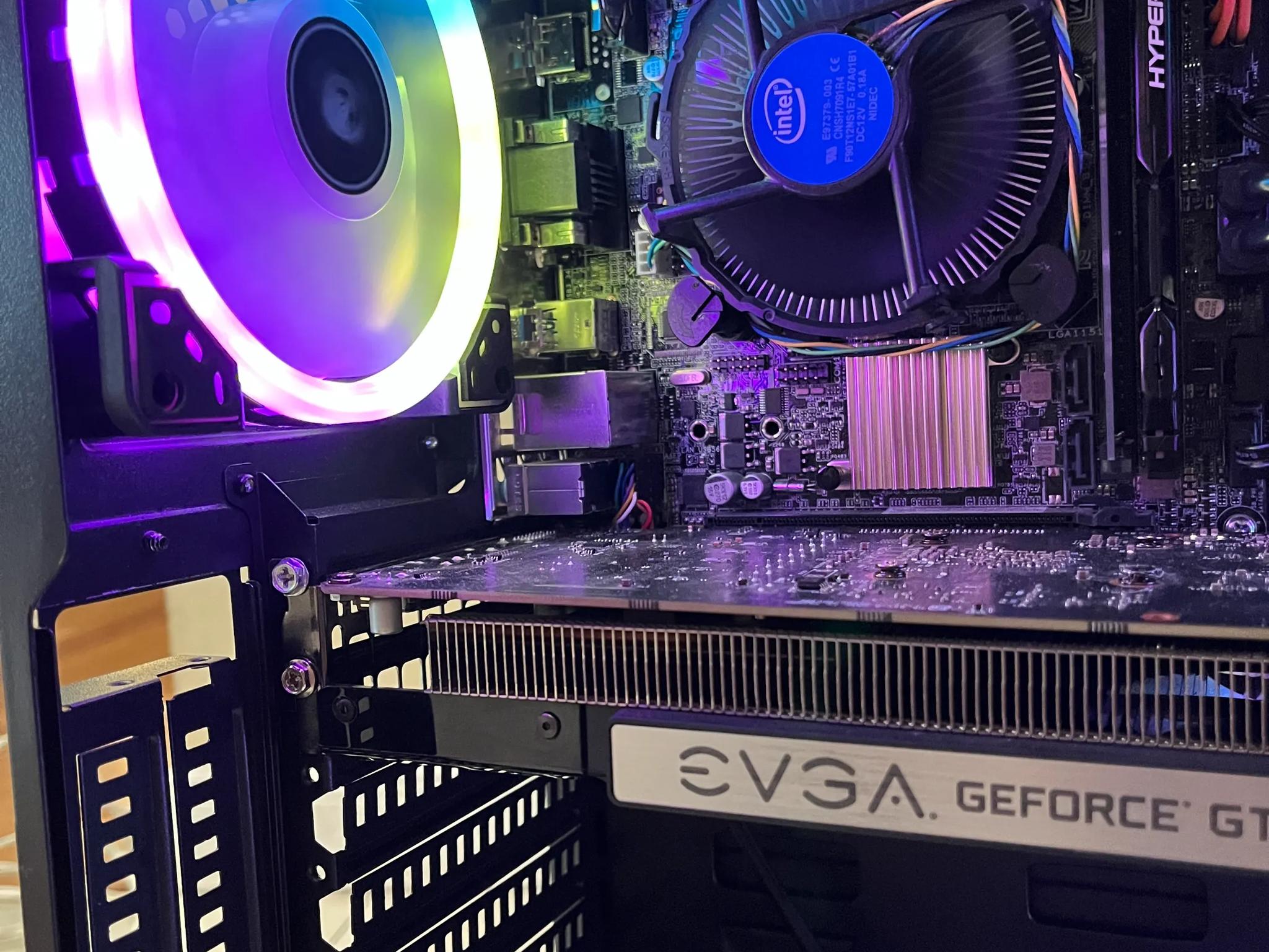 🎮 Entry-Level Gaming PC – RGB Case w/ Remote | Intel i5 + GTX 1050 Ti + SSD + HDD + 12GB RAM 💡