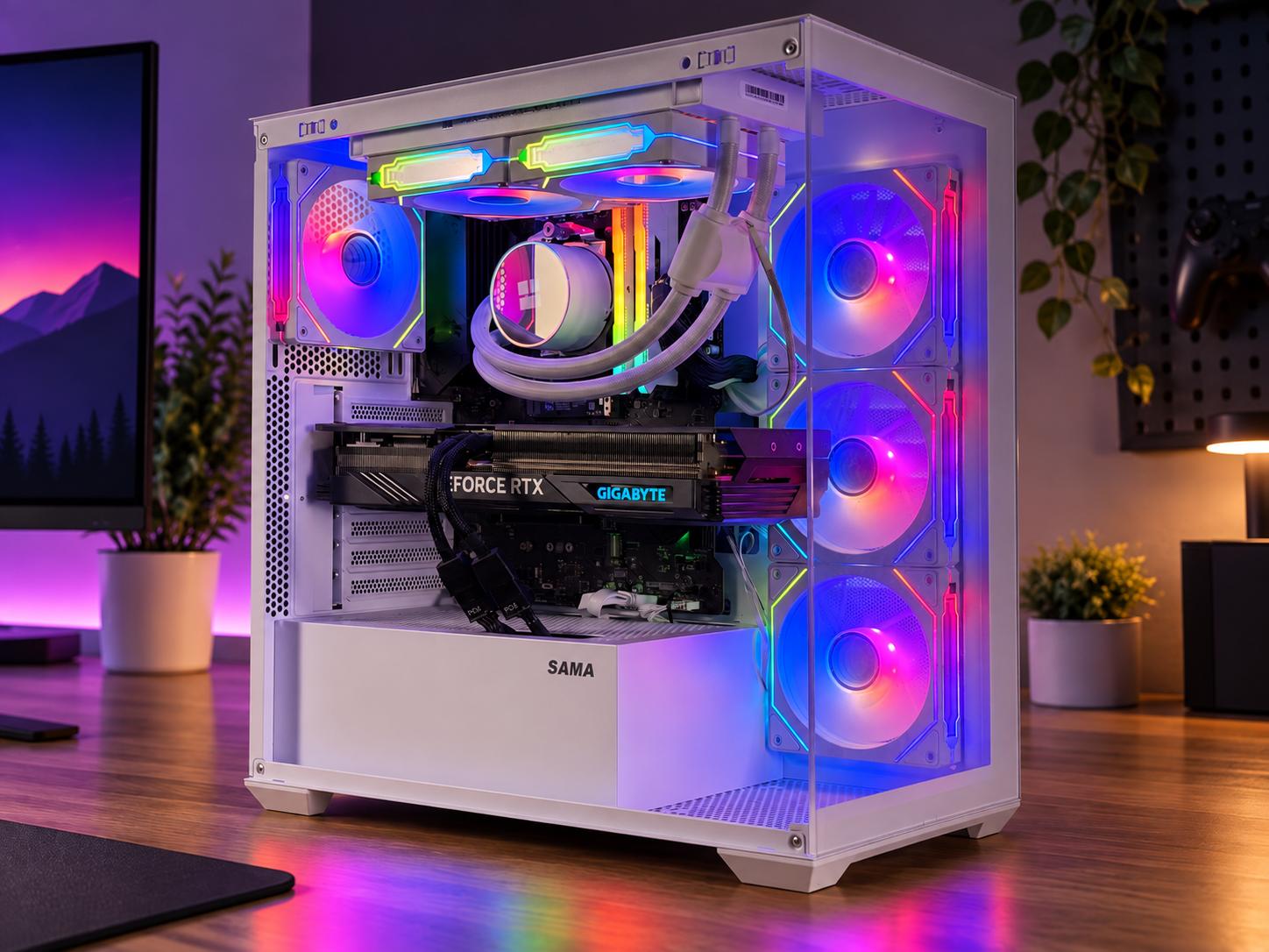 🎡 VIVID Gaming PC | RTX 4070 TI 12GB | Ryzen 7 5800X3D | 32GB RAM | 2TB NVME | FREE SHIPPING