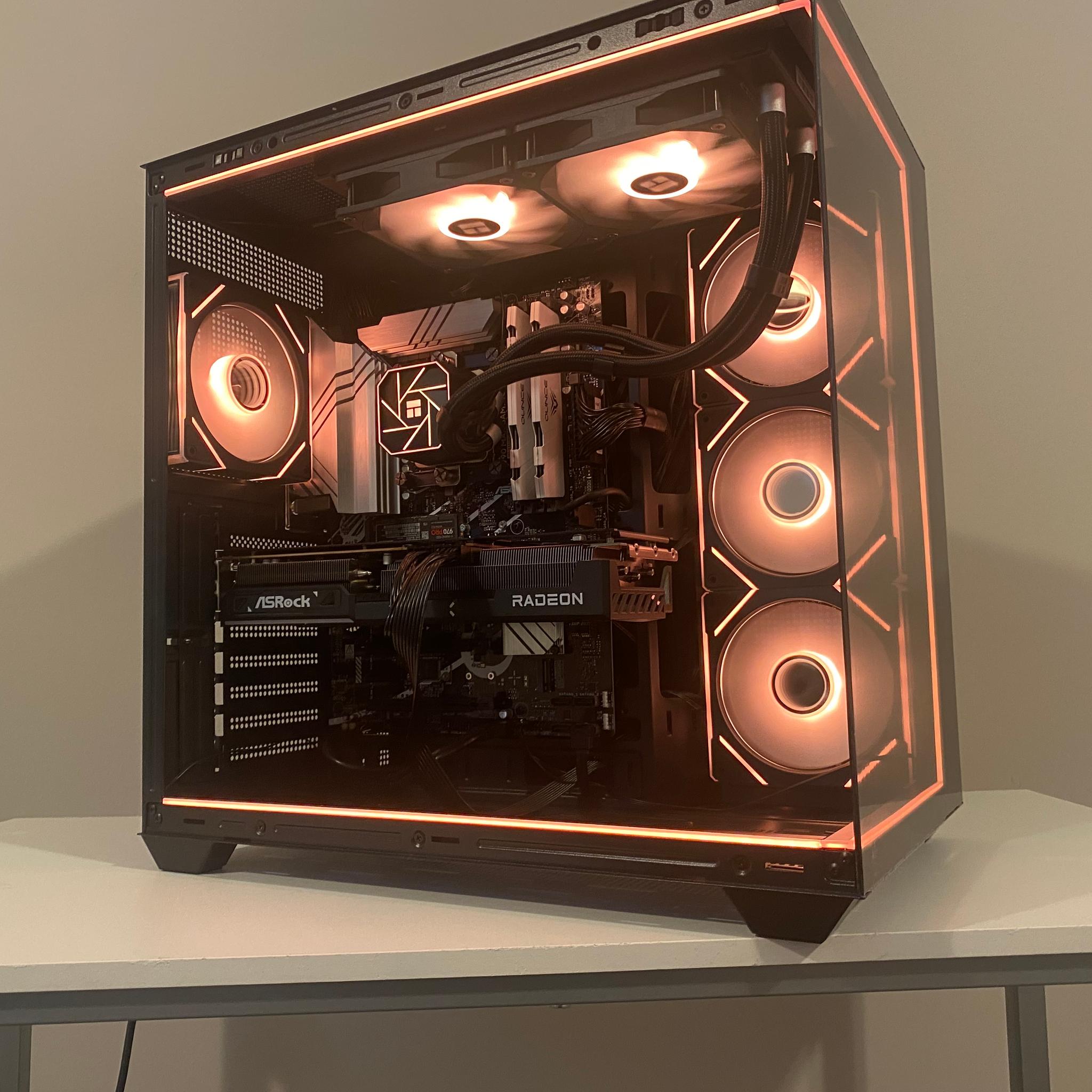 High-End Gaming PC | i9-14900K | RX 9070 16GB | 64GB DDR5 | 1TB NVMe + 1TB HDD | WiFi + Bluetooth
