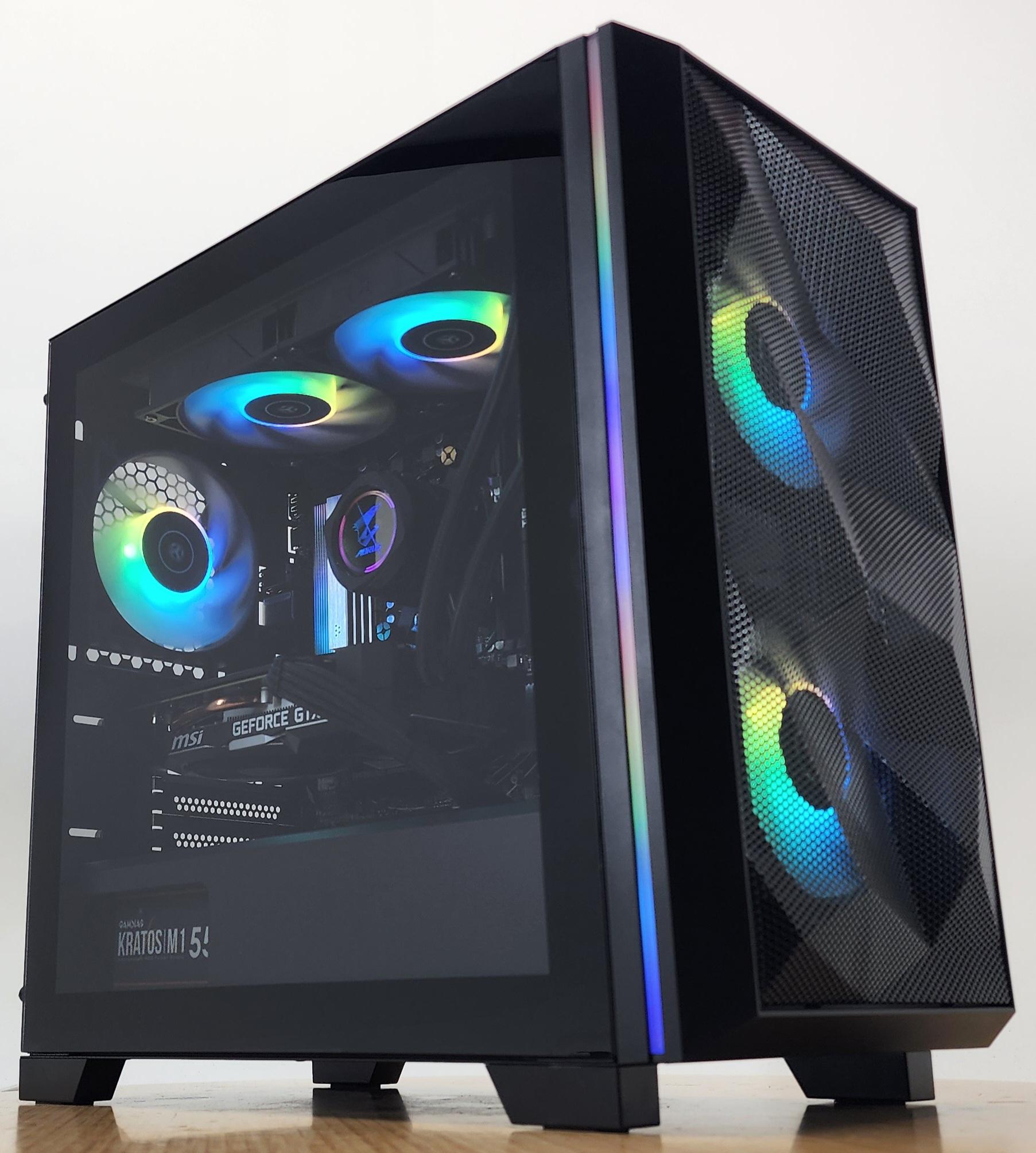 Gaming PC Ryzen 7 7800X3D 16GB RAM 1TB SSD GTX 1660 Ti 6GB Windows 11 Computer