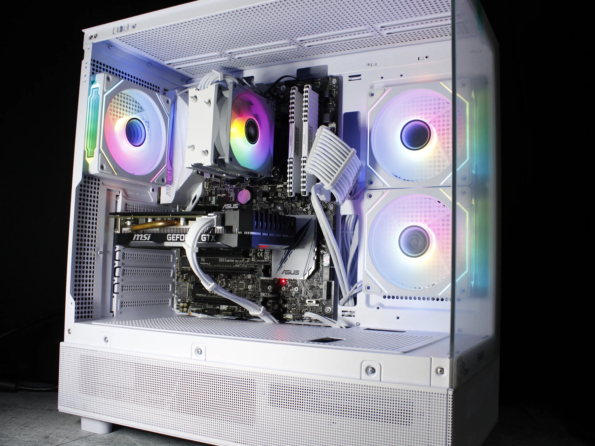 White Gaming PC [GTX 1660 Super][ Intel i7]