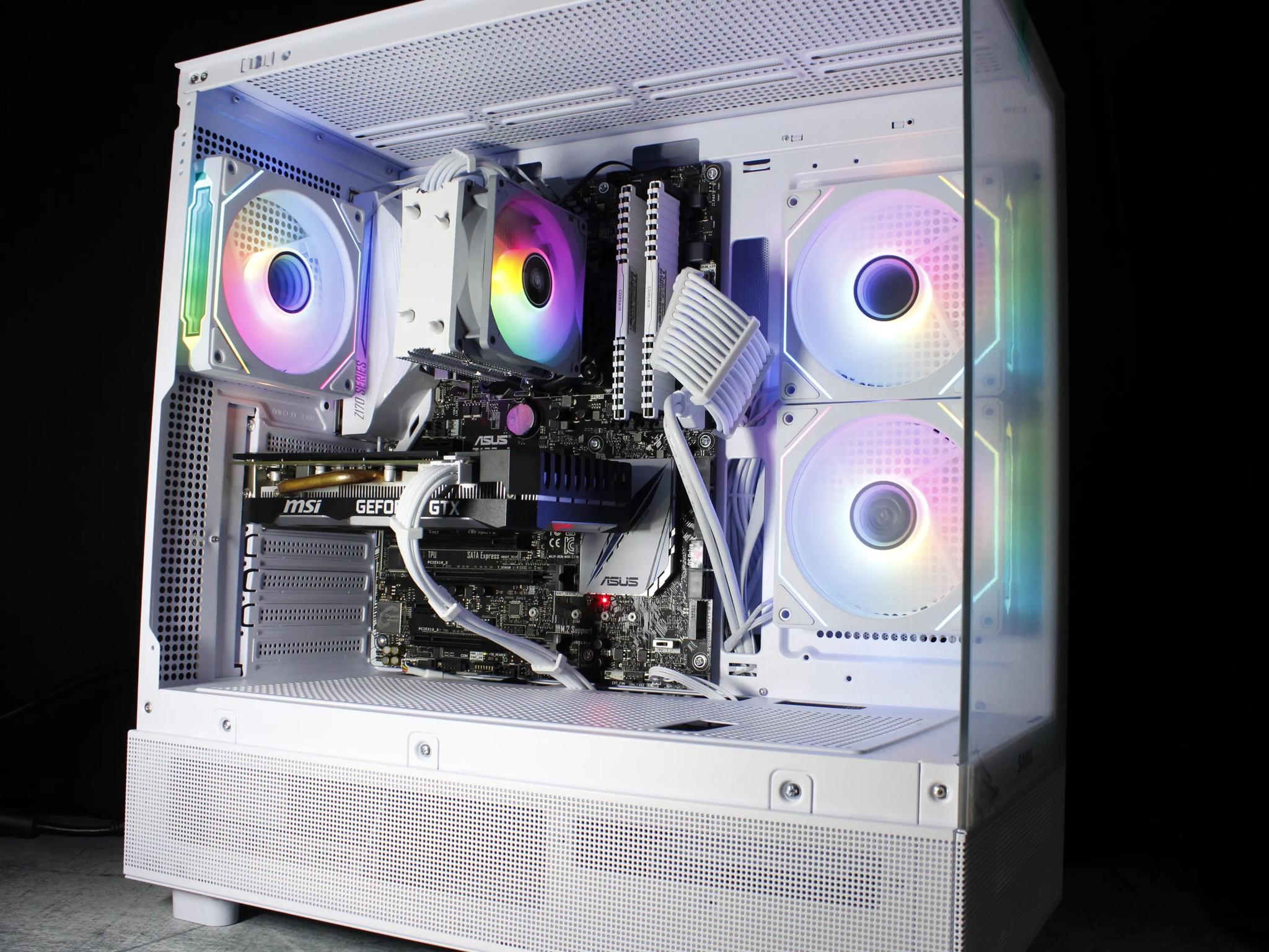 White Gaming PC [GTX 1660 Super][ Intel i7]