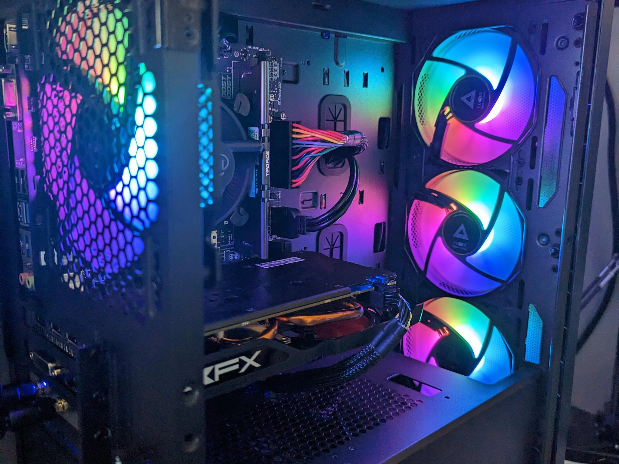 Gaming PC I3-10105, 16GB DDR4, 512GB, RX570 8GB