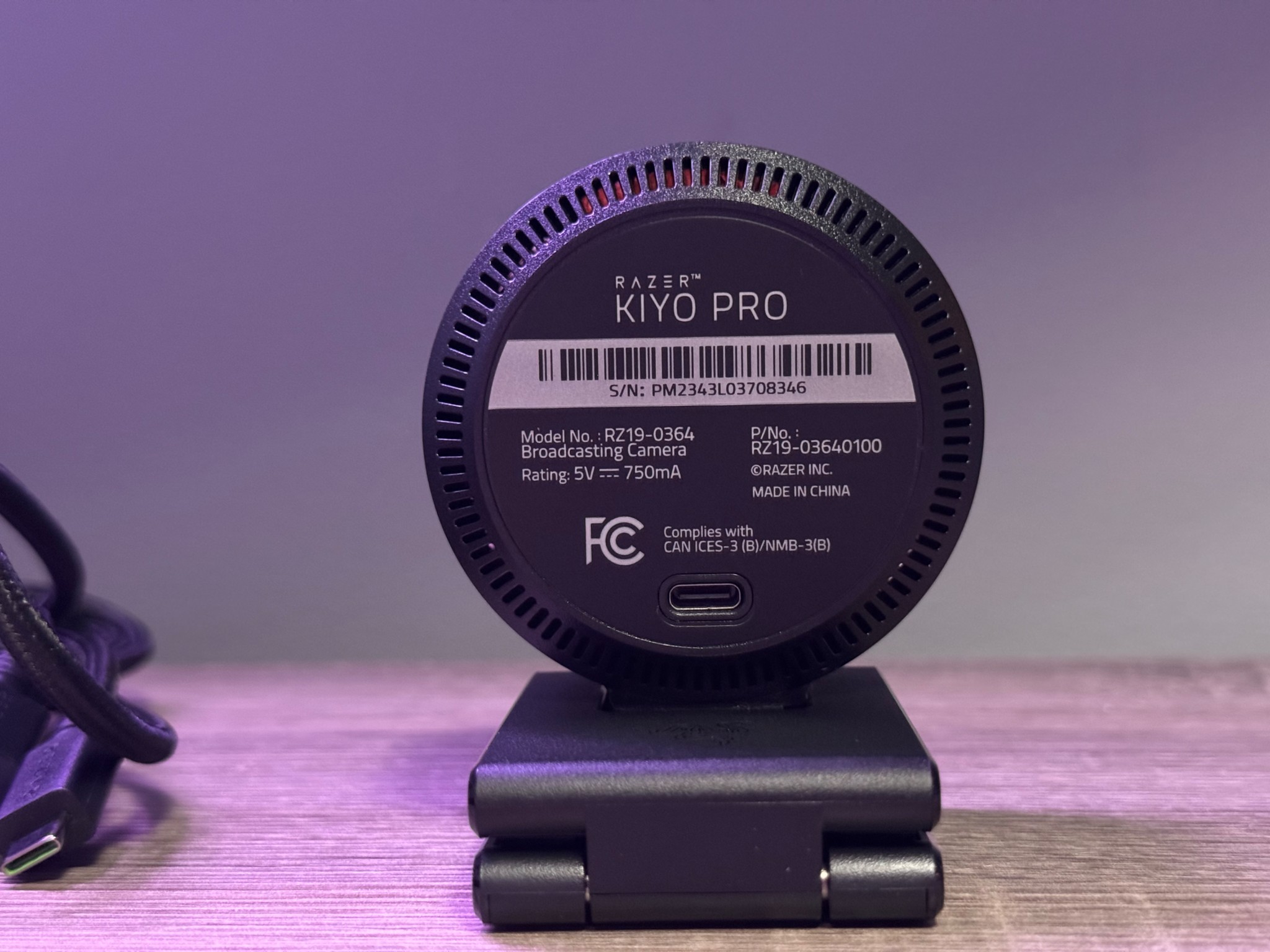 *NEW-OPEN BOX* Razer Kiyo Pro Webcam 1080p 60FPS Camera