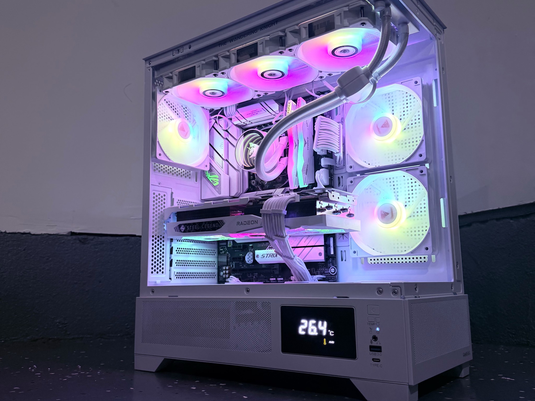 ⚪️"Celestial Pearl"⚪️| 1440p Gaming | Ryzen 7 7700X | RX 7800XT 16GB | 32B DDR5 | 1TB NVMe Storage
