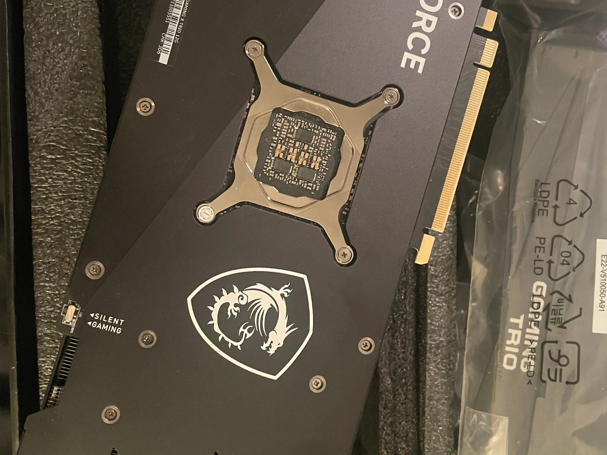 MSI GeForce RTX 4070 Ti GAMING X TRIO 12GB GDDR6X Graphics Card