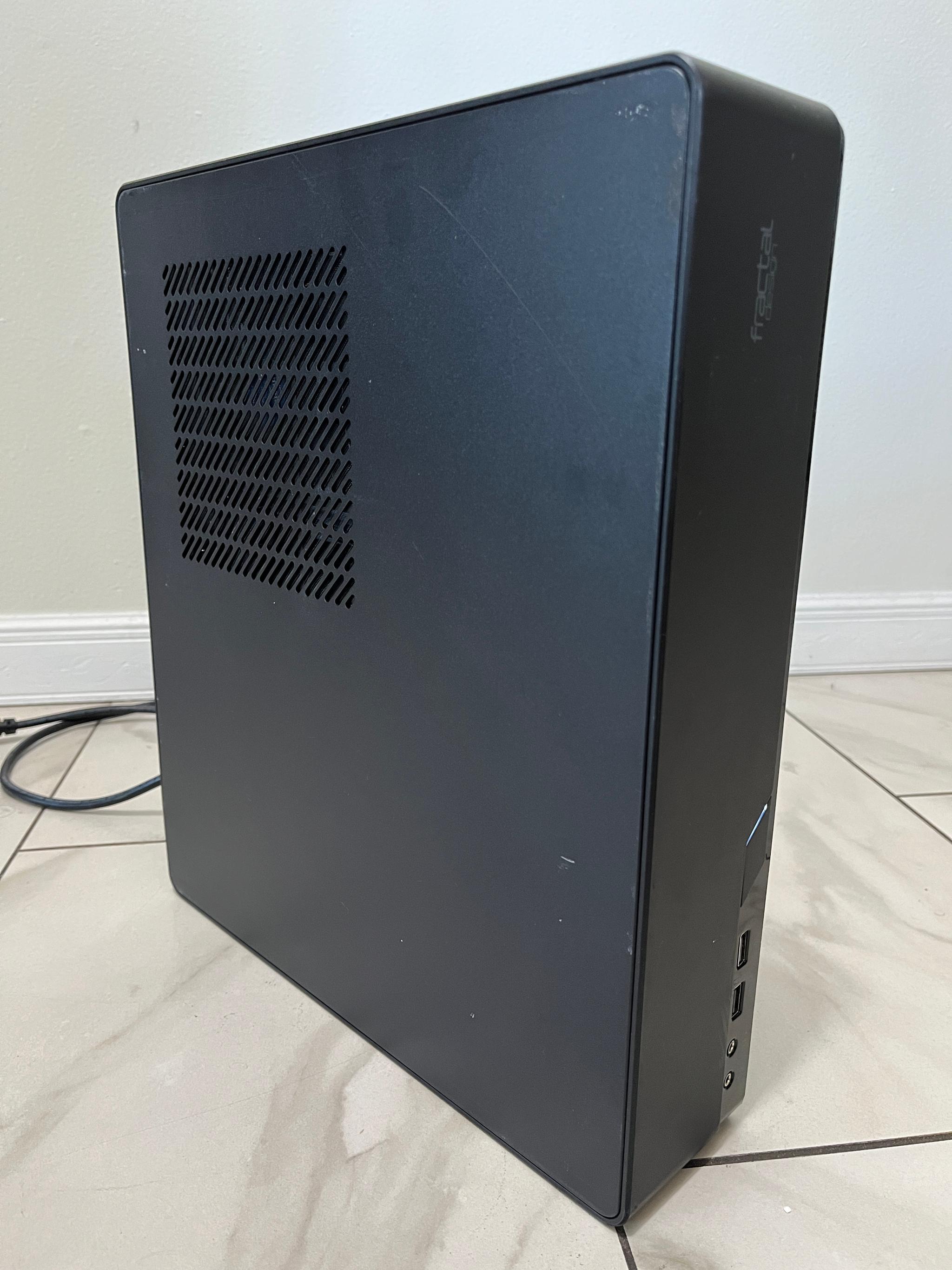 NVIDIA RTX 2060, Intel Core i3-9100f, 16GB RAM, 512GB SSD - Console Sized Gaming PC w/ Wi-Fi & BT