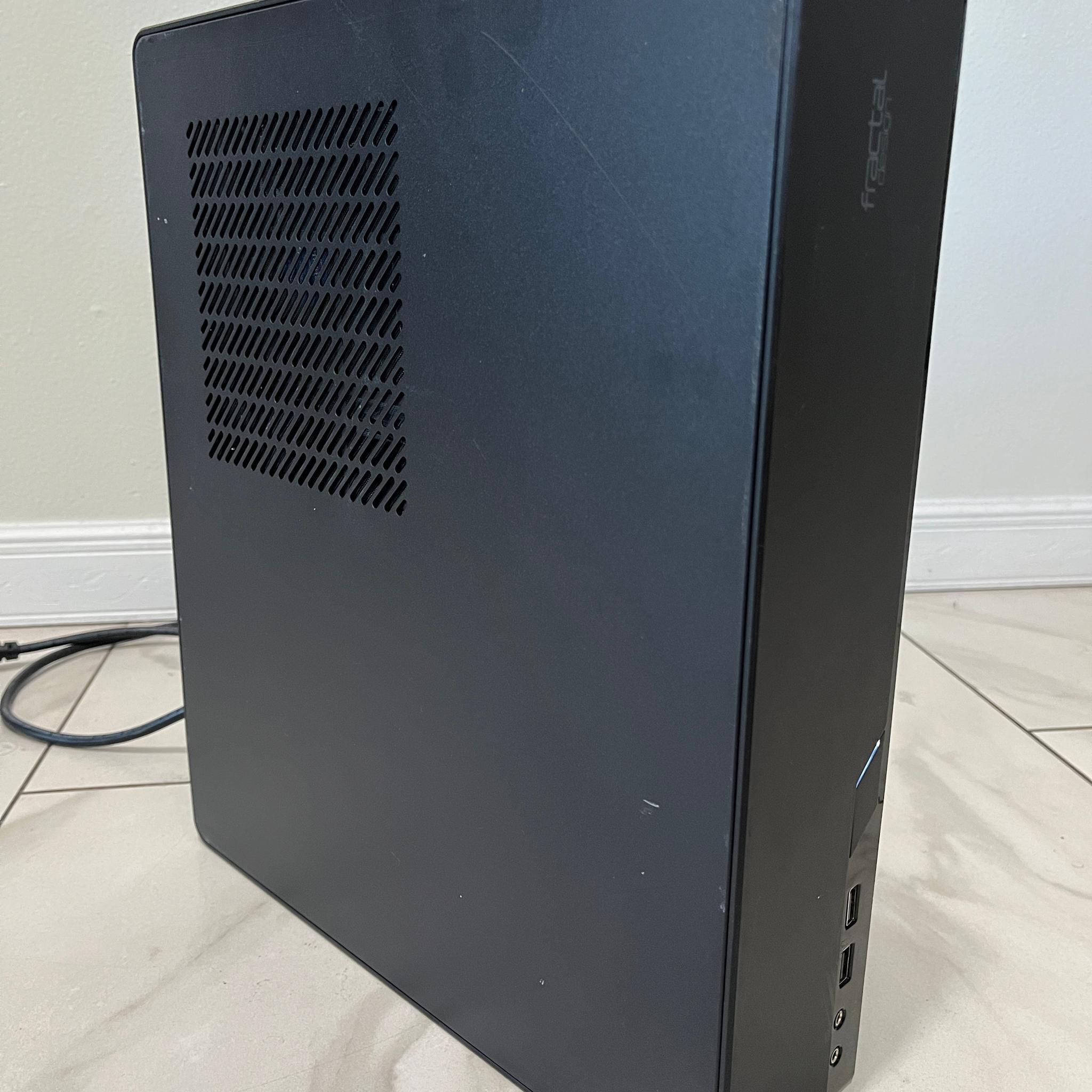 NVIDIA RTX 2060, Intel Core i3-9100f, 16GB RAM, 512GB SSD - Console Sized Gaming PC w/ Wi-Fi & BT