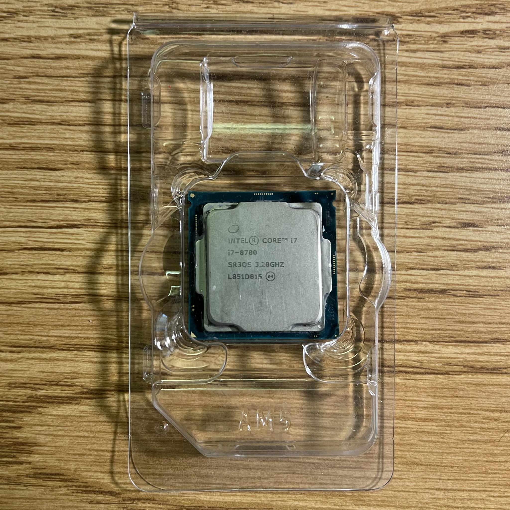 Intel Core i7-8700 6 Core, 12 Thread CPU Processor