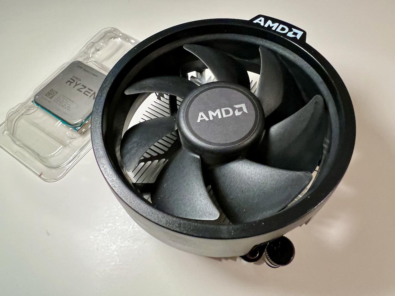 AMD Ryzen 5 1600 with Wraith Stealth Cooler