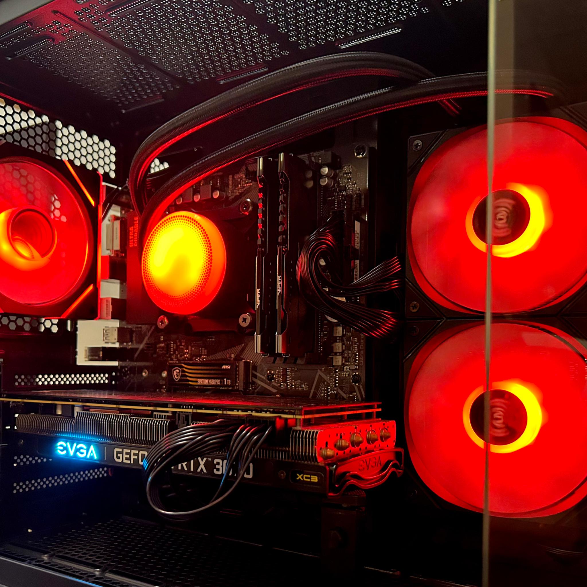 Midnight Beast – Ryzen 7 3700X | EVGA RTX 3070 Ultra XC | 32GB RAM