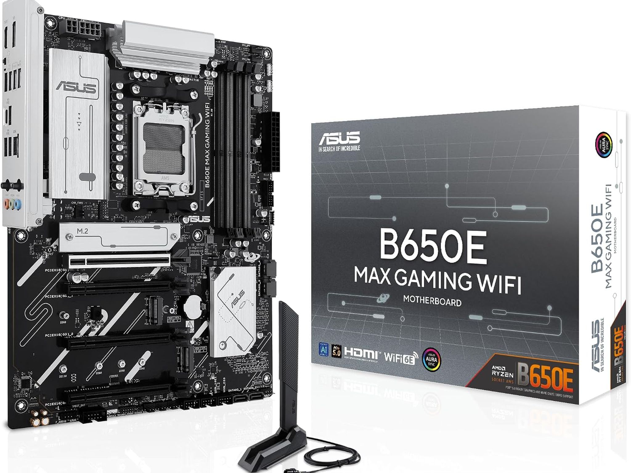 ASUS B650E MAX Gaming WiFi AMD B650 ATX Motherboard